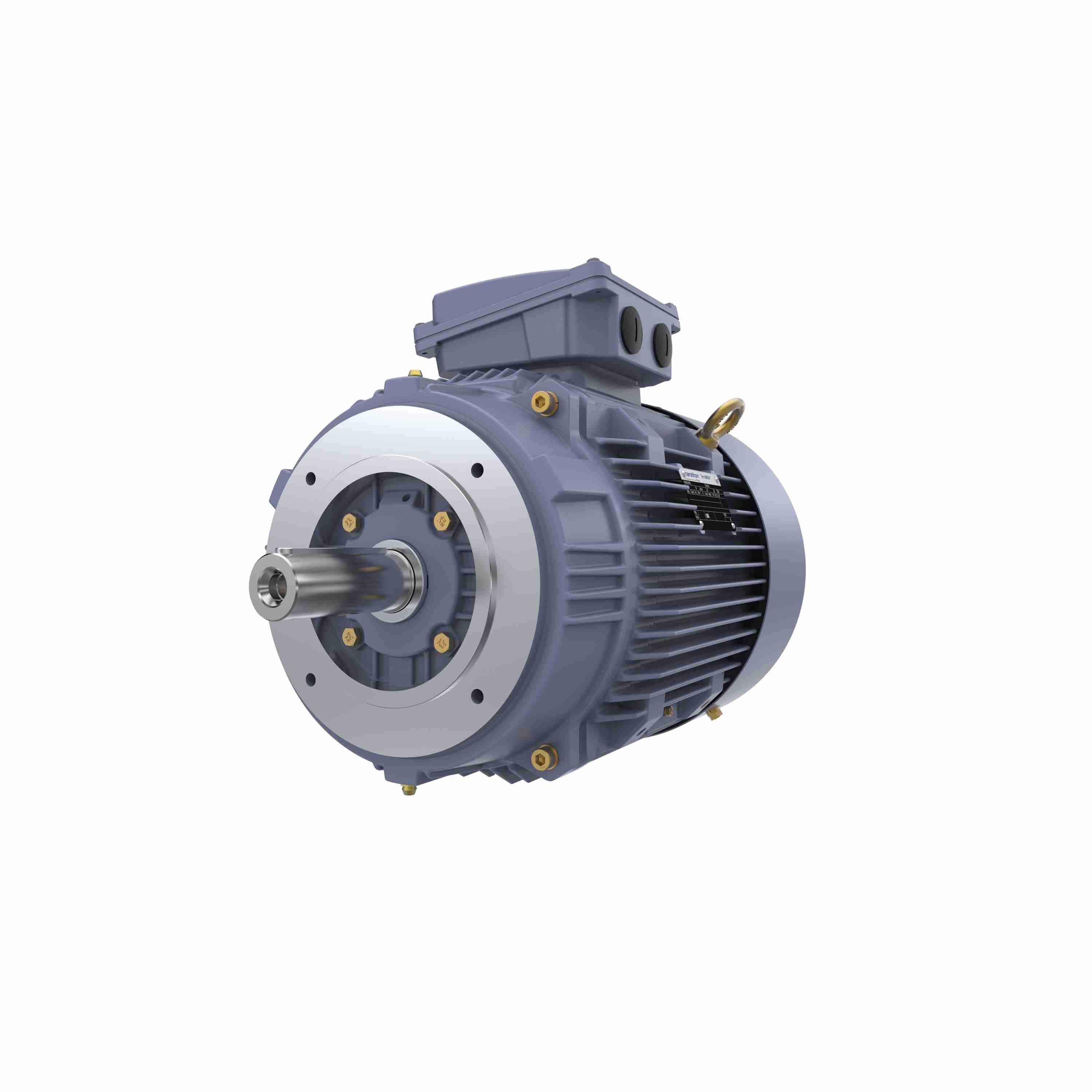 Marathon Electric Cast Iron Motor, 15 HP, 3 Ph, 50 Hz, 380 V, 1500 RPM, 160M Frame, TEFC