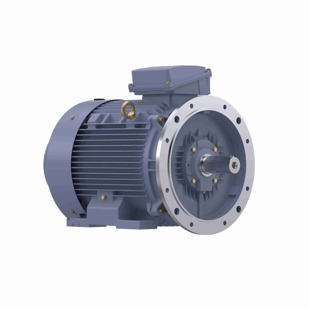 Marathon Electric Cast Iron Motor, 75 HP, 3 Ph, 50 Hz, 380 V, 3000 RPM, 250M Frame, TEFC