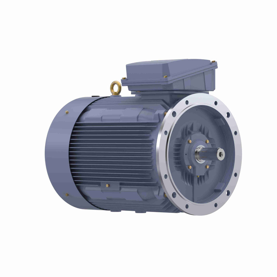 Marathon Electric Cast Iron Motor, 120 HP, 3 Ph, 50 Hz, 400 V, 750 RPM, 315L Frame, TEFC
