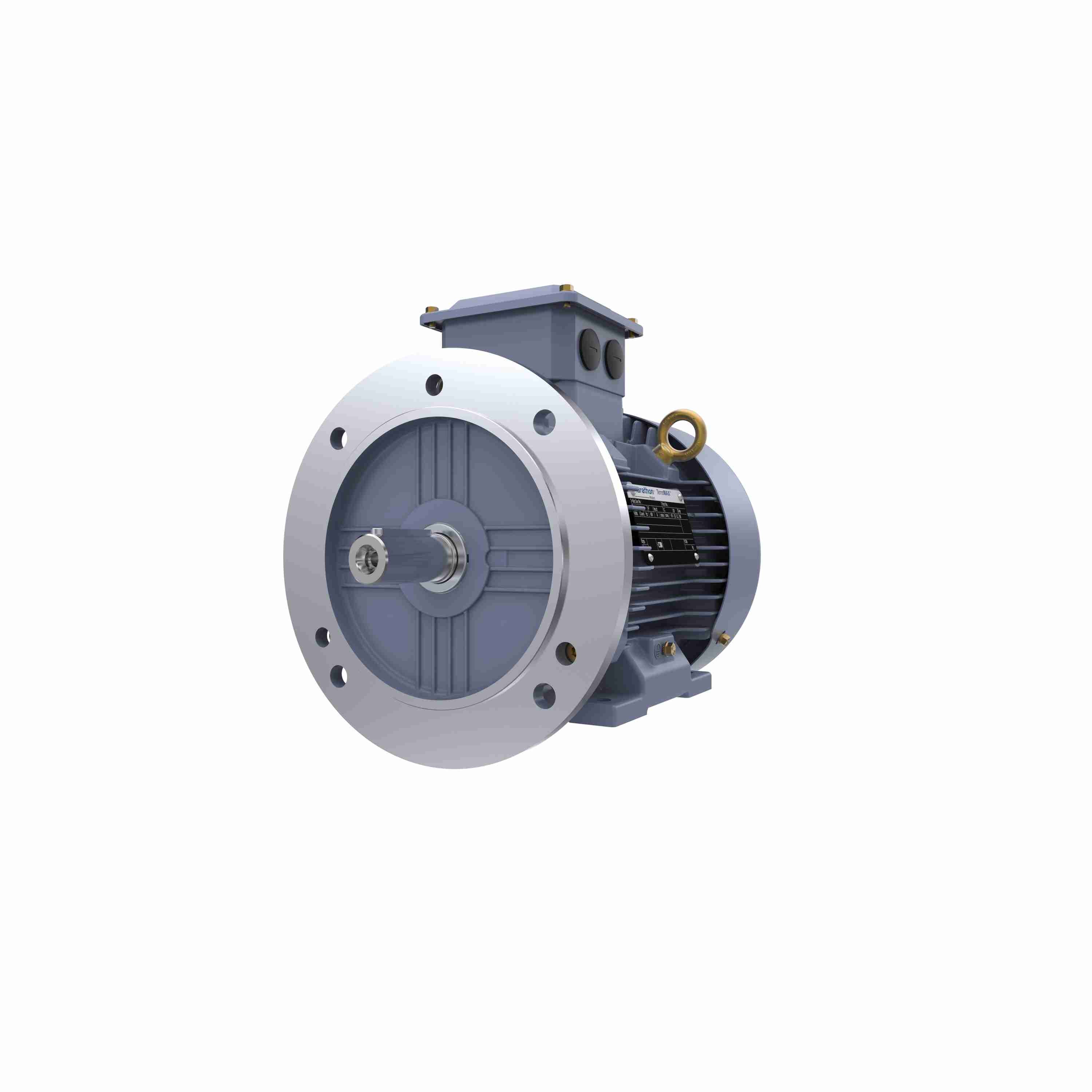 Marathon Electric Cast Iron Motor, 1.50 HP, 3 Ph, 50 Hz, 400 V, 1500 RPM, 90S Frame, TEFC