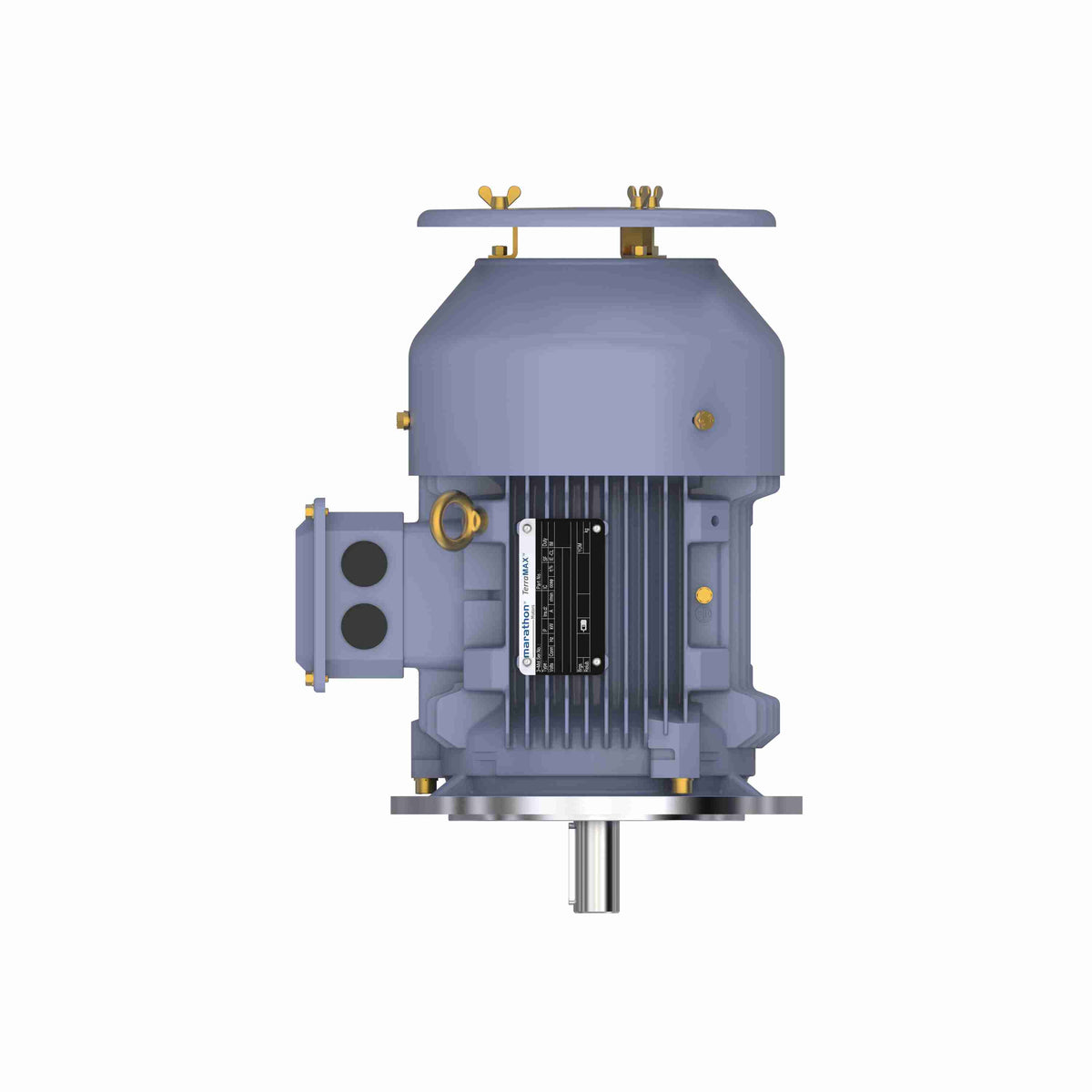 Marathon Electric Cast Iron Motor, 1.50 HP, 3 Ph, 50 Hz, 220/380 V, 1500 RPM, 90S Frame, TEFC
