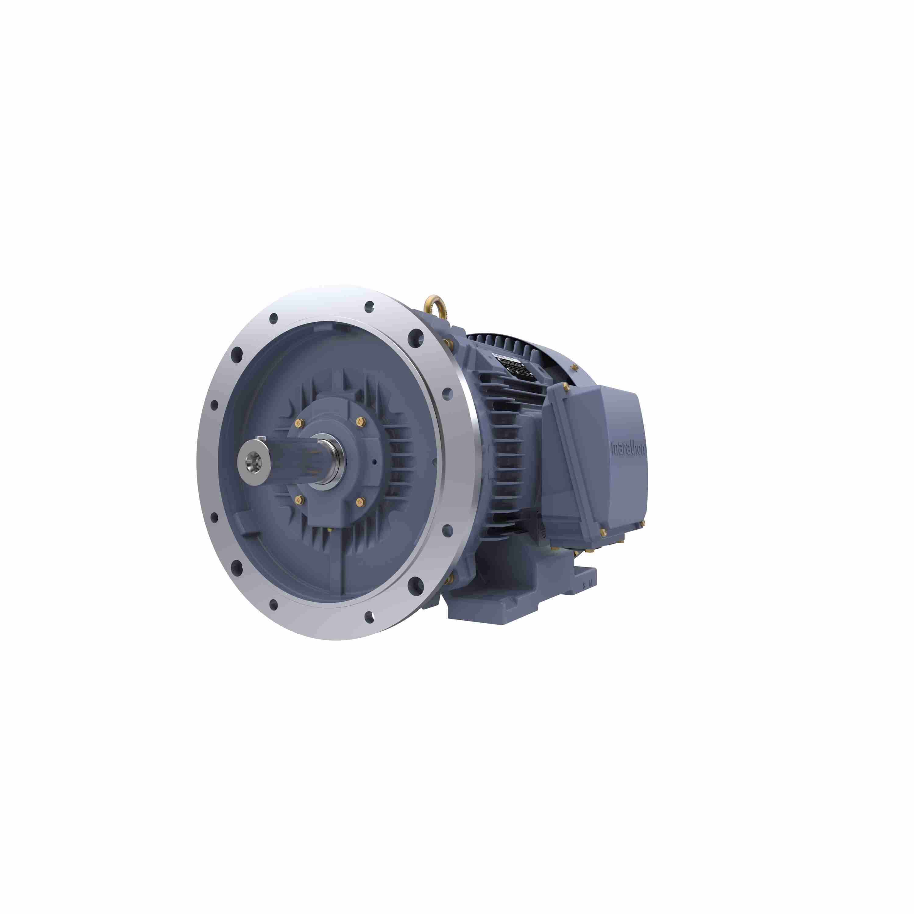 Marathon Electric Cast Iron Motor, 75 HP, 3 Ph, 50 Hz, 415 V, 1000 RPM, 280M Frame, TEFC