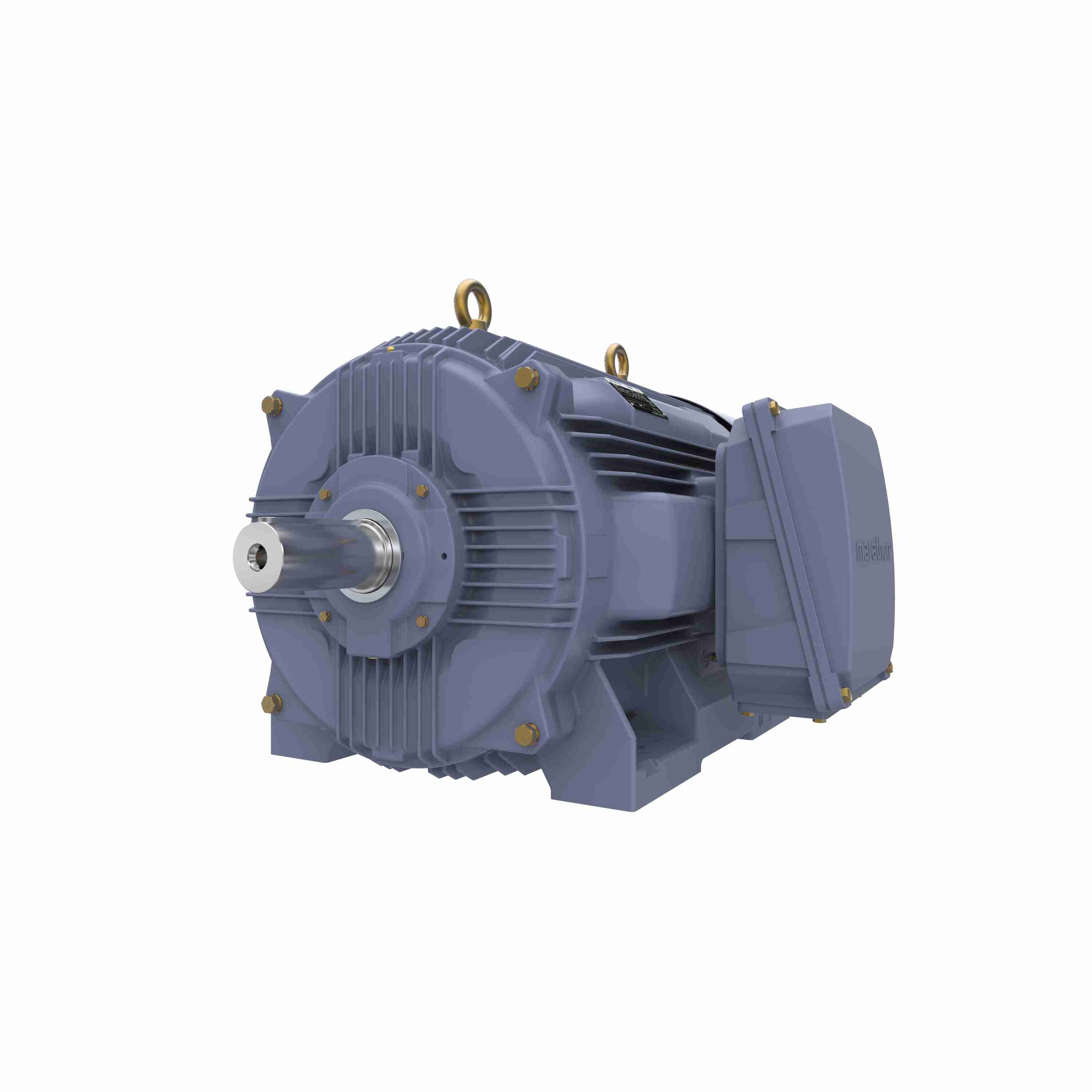 Marathon Electric Cast Iron Motor, 75 HP, 3 Ph, 50 Hz, 380/660 V, 750 RPM, 315S Frame, TEFC