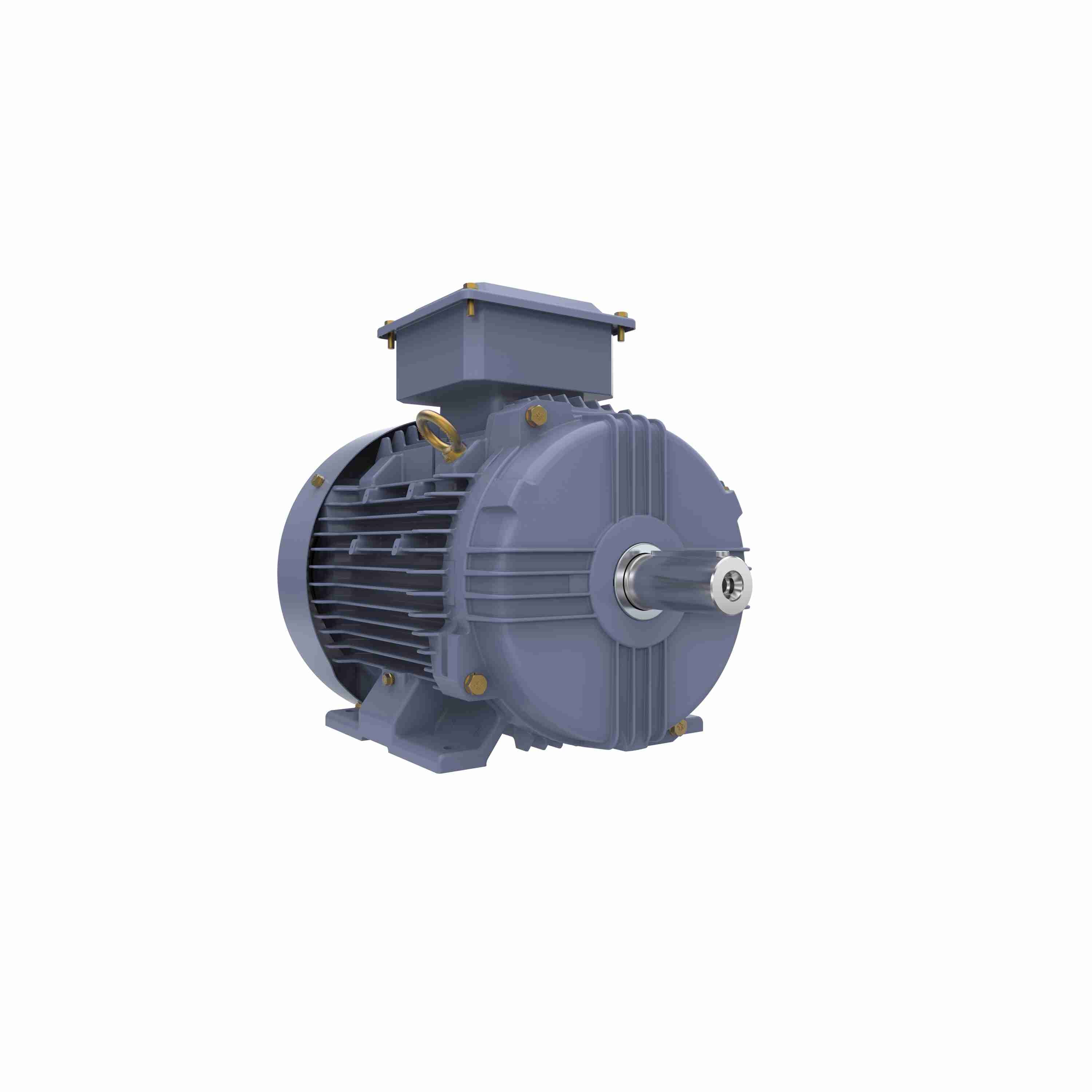 Marathon Electric Cast Iron Motor, 10 HP, 3 Ph, 50 Hz, 380/660 V, 1500 RPM, 132M Frame, TEFC