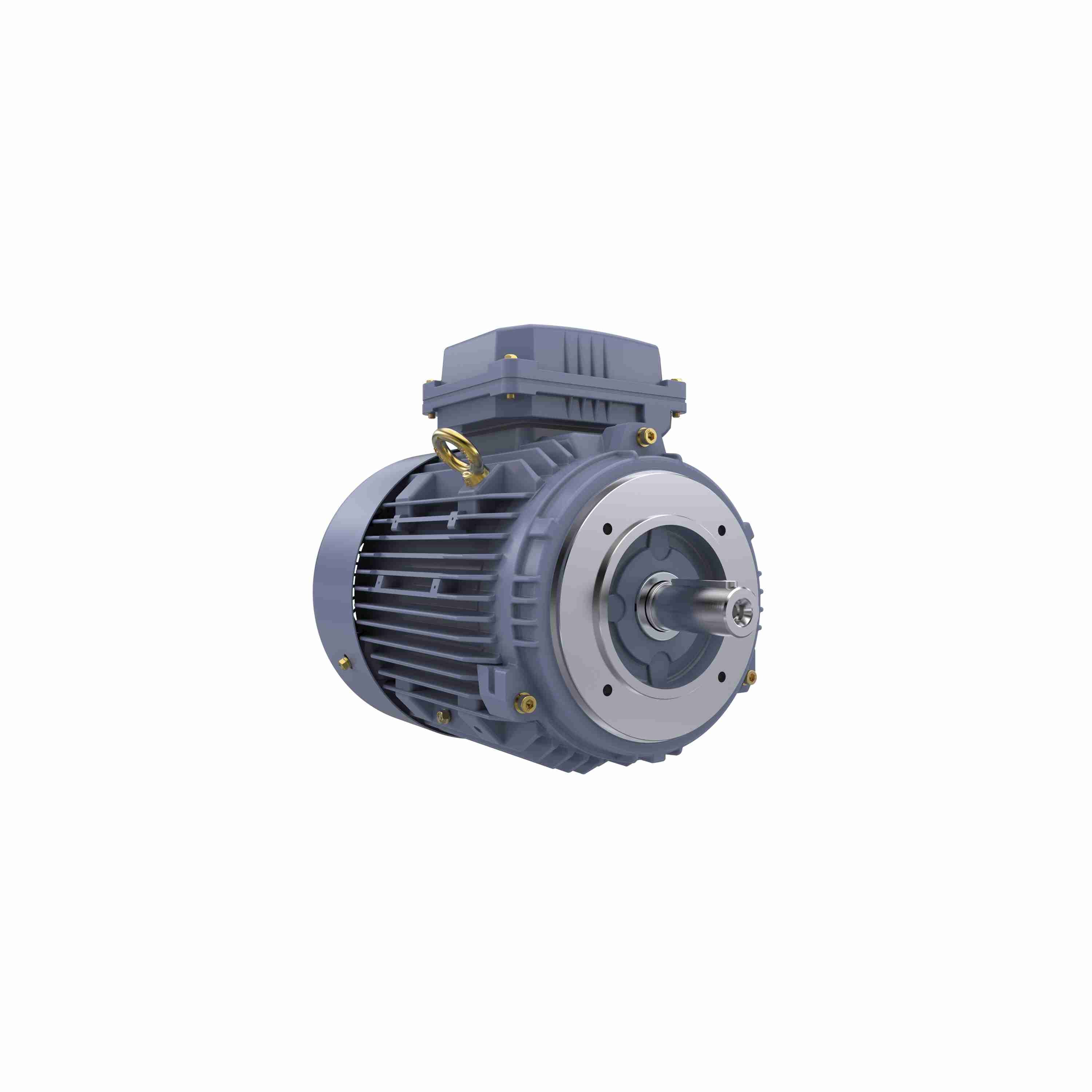 Marathon Electric Cast Iron Motor, 3 HP, 3 Ph, 50 Hz, 400 V, 1500 RPM, 100L Frame, TEFC