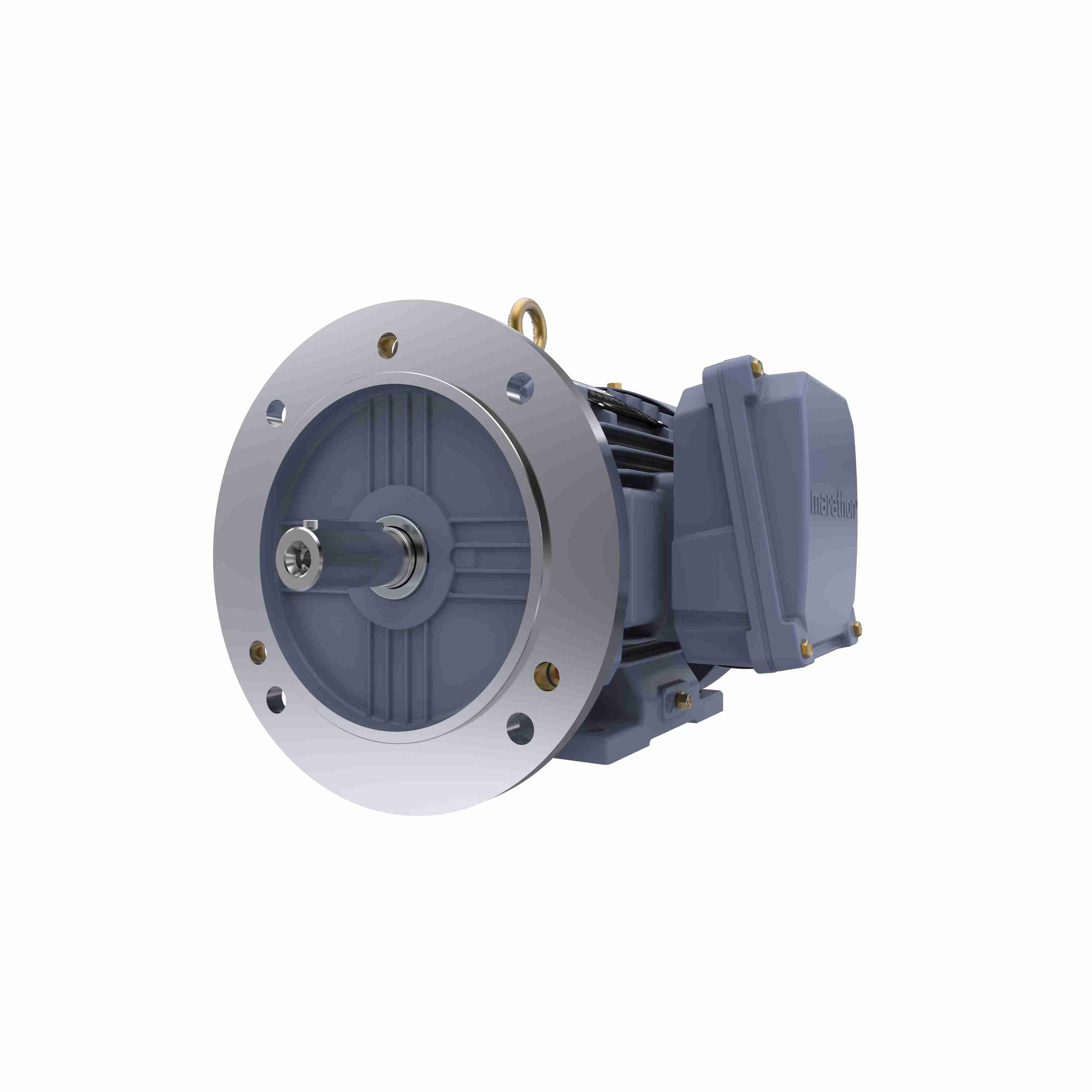 Marathon Electric Cast Iron Motor, 1.50 HP, 3 Ph, 50 Hz, 415 V, 3000 RPM, 80M Frame, TEFC