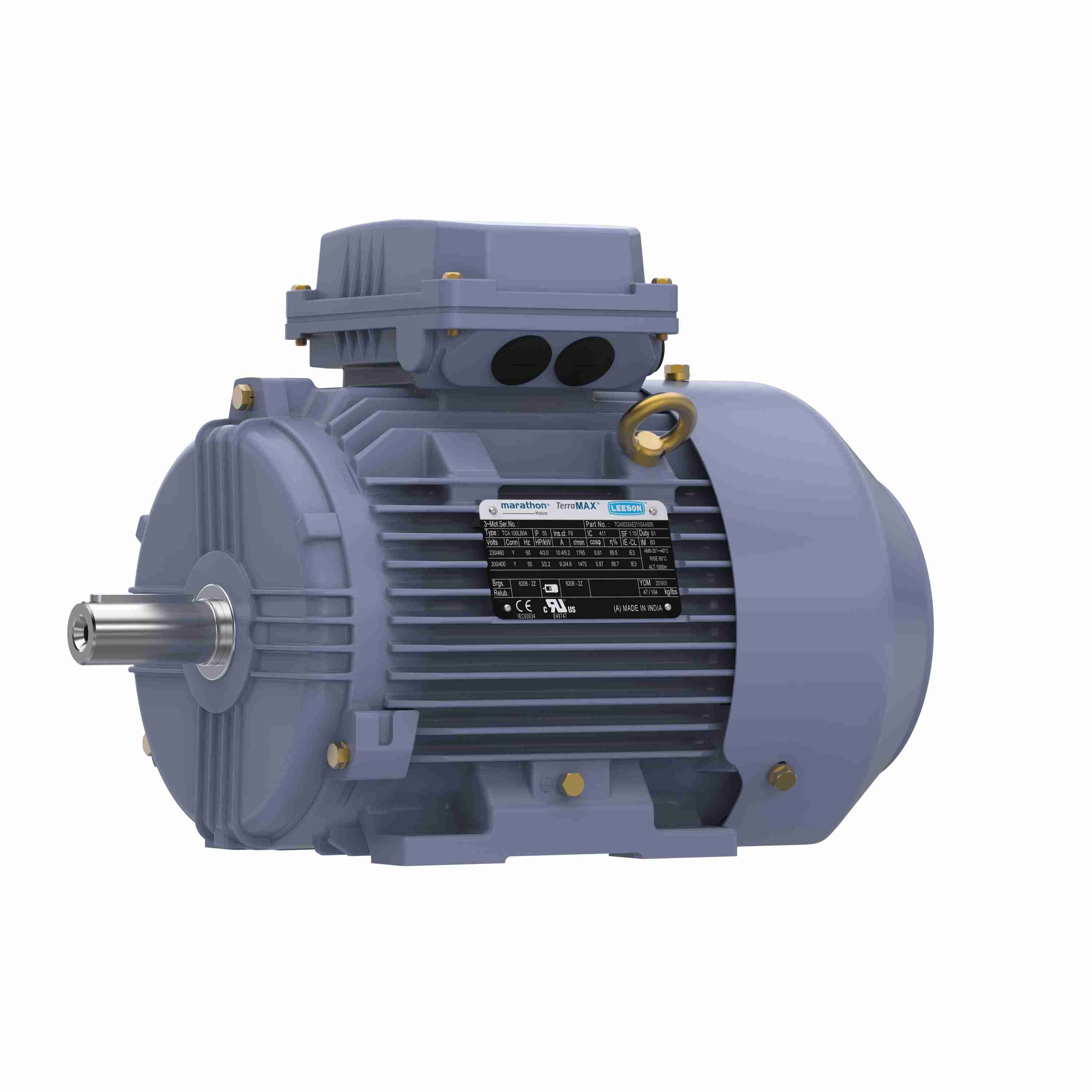Marathon Electric 45KW-60HP,1800,TEFC,225M,3/60/230/460