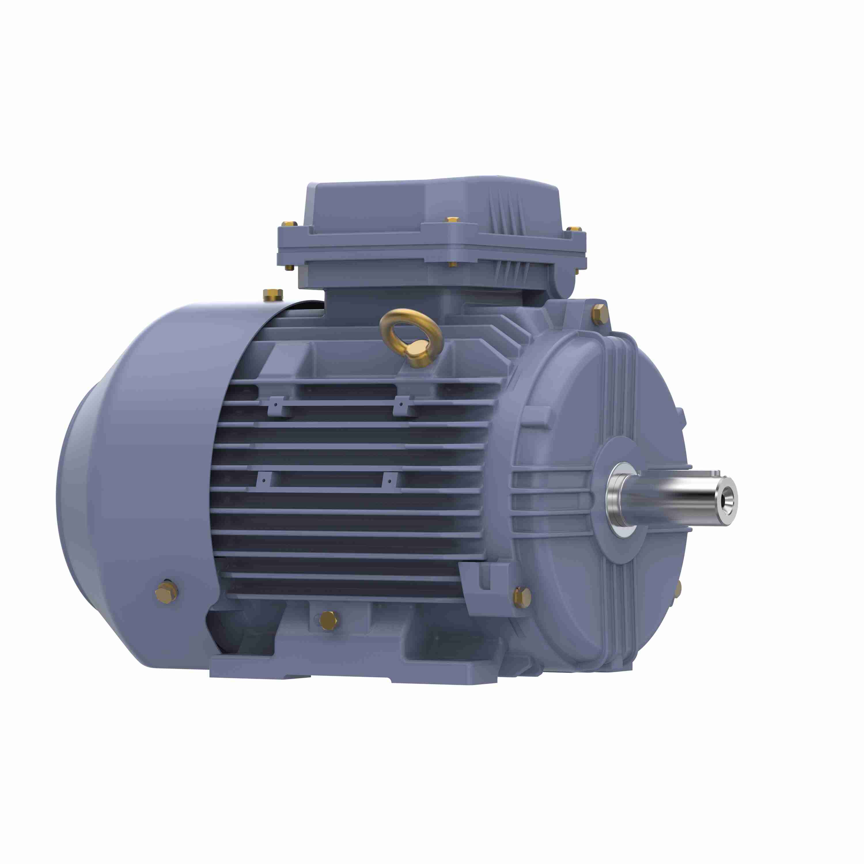 Marathon Electric Cast Iron Motor, 4 & 3 HP, 3 Ph, 60 & 50 Hz, 230/460 & 200/400 V, 1800 & 1500 RPM, 100L Frame, TEFC