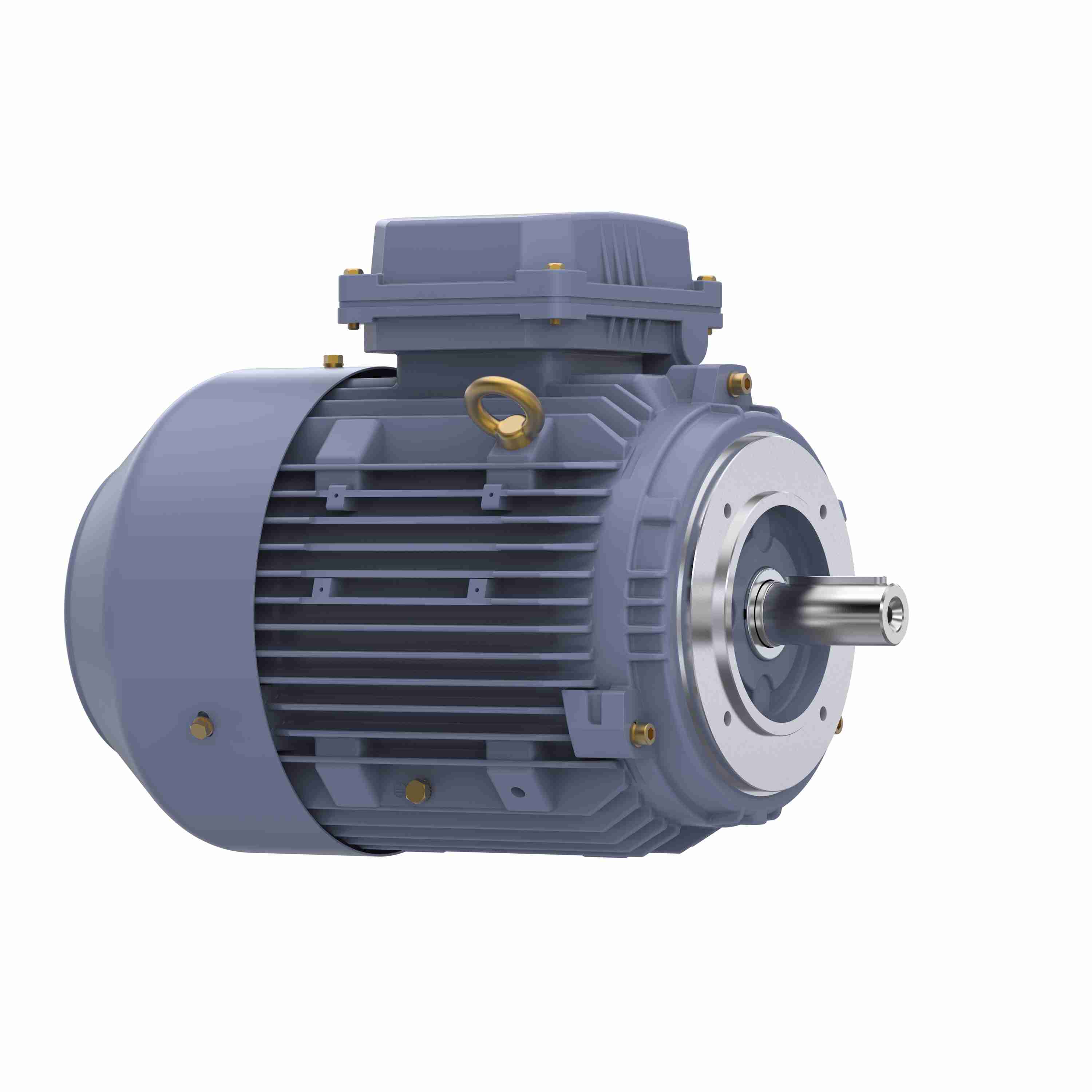 Marathon Electric Cast Iron Motor, 4 & 3 HP, 3 Ph, 60 & 50 Hz, 230/460 & 200/400 V, 1800 & 1500 RPM, 100L Frame, TEFC