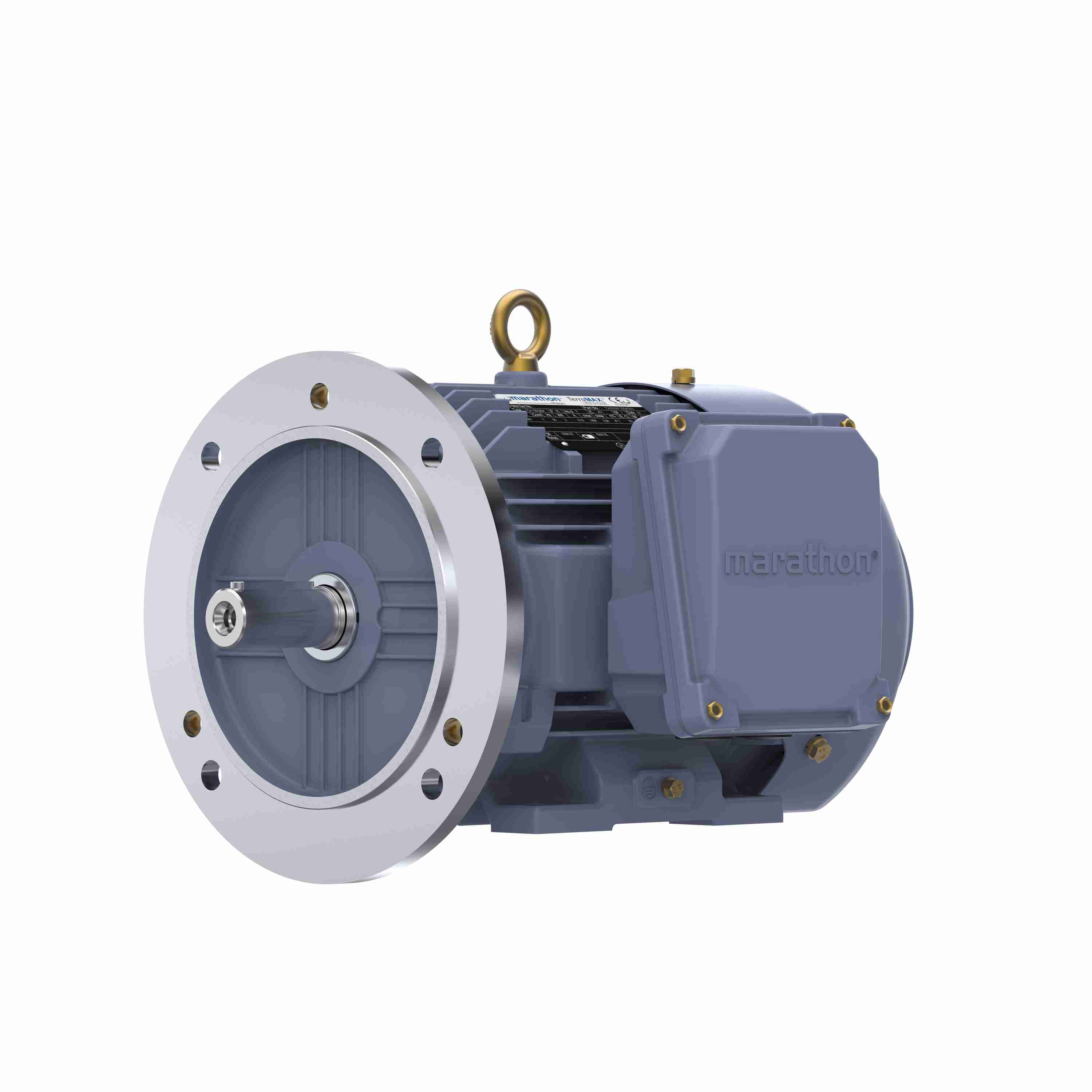 Marathon Electric Cast Iron Motor, 2 HP, 3 Ph, 50 Hz, 380 V, 1000 RPM, 100L Frame, TEFC