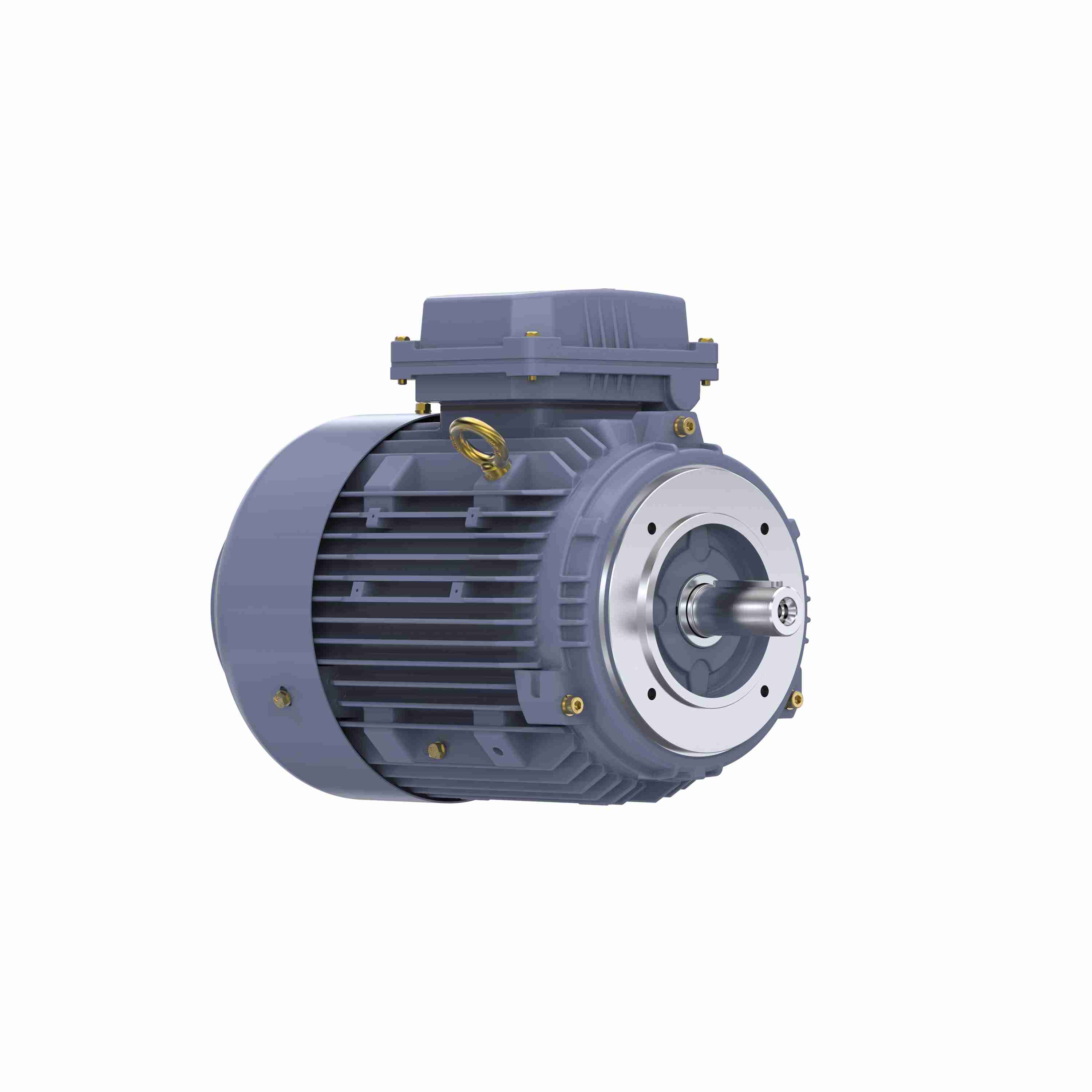 Marathon Electric Cast Iron Motor, 4 HP, 3 Ph, 50 Hz, 380 V, 1500 RPM, 100L Frame, TEFC