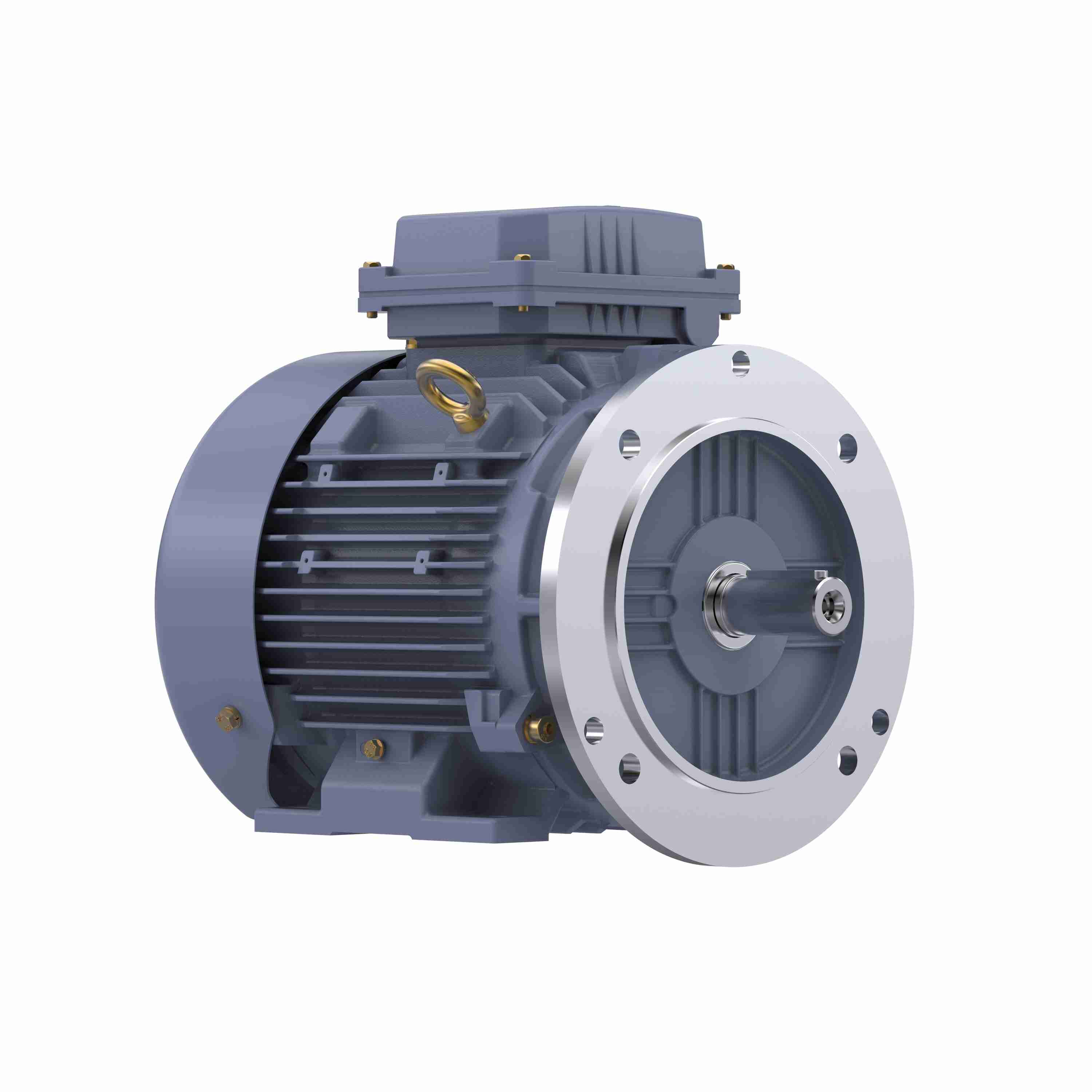 Marathon Electric Cast Iron Motor, 5.50 HP, 3 Ph, 50 Hz, 380 V, 1500 RPM, 112M Frame, TEFC