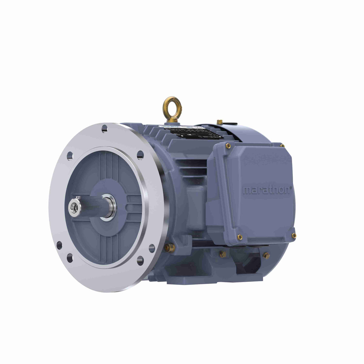 Marathon Electric Cast Iron Motor, 3 HP, 3 Ph, 50 Hz, 380 V, 1000 RPM, 112M Frame, TEFC