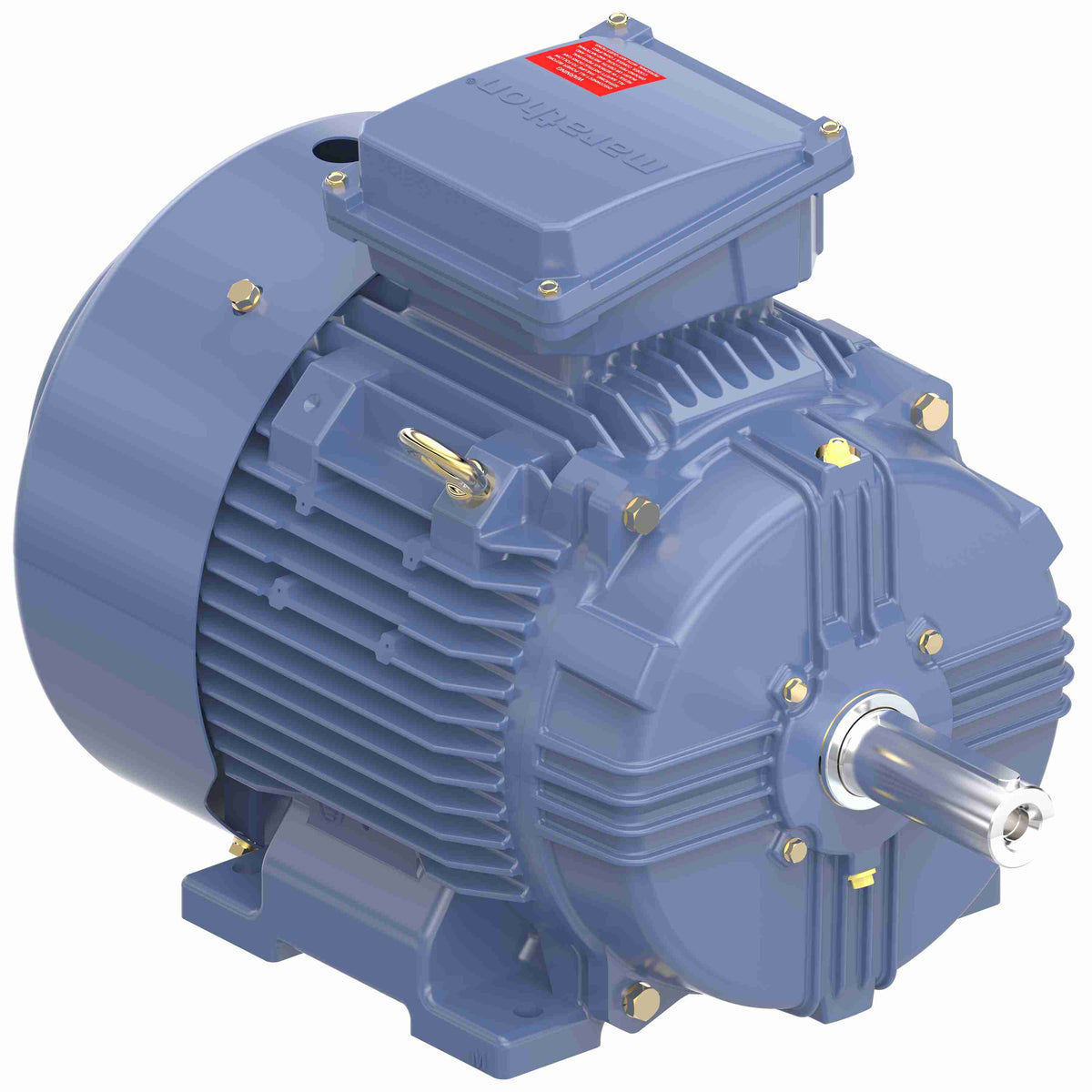 Marathon Electric Cast Iron Motor, 20 HP, 3 Ph, 50 Hz, 400 V, 3000 RPM, 160M Frame, TEFC