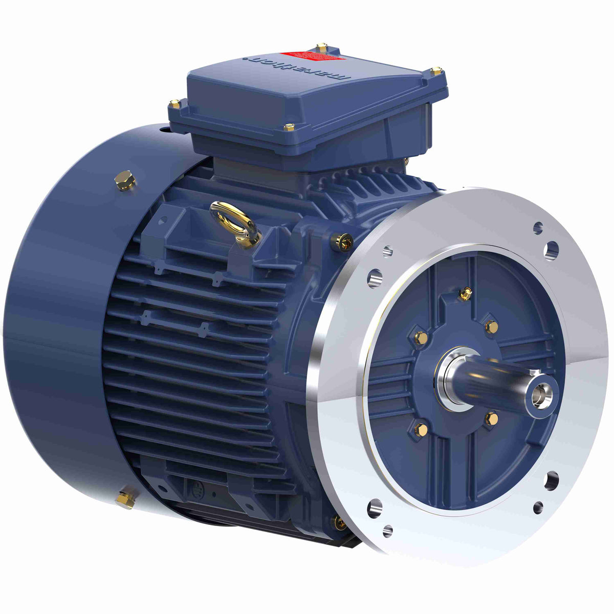 Marathon Electric Cast Iron Motor, 7.50 HP, 3 Ph, 50 Hz, 400 V, 750 RPM, 160M Frame, TEFC