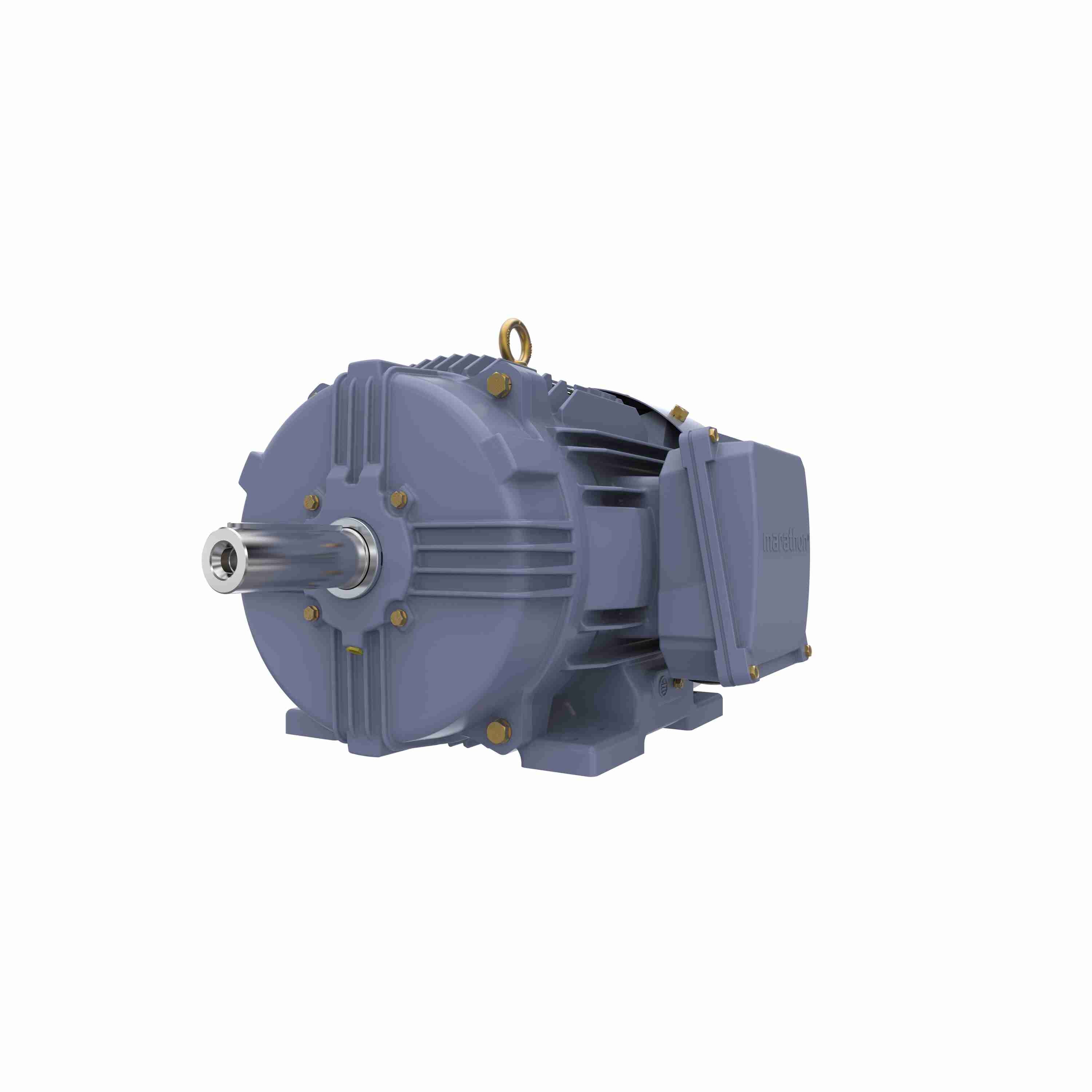 Marathon Electric Cast Iron Motor, 7.50 HP, 3 Ph, 50 Hz, 400 V, 750 RPM, 160M Frame, TEFC