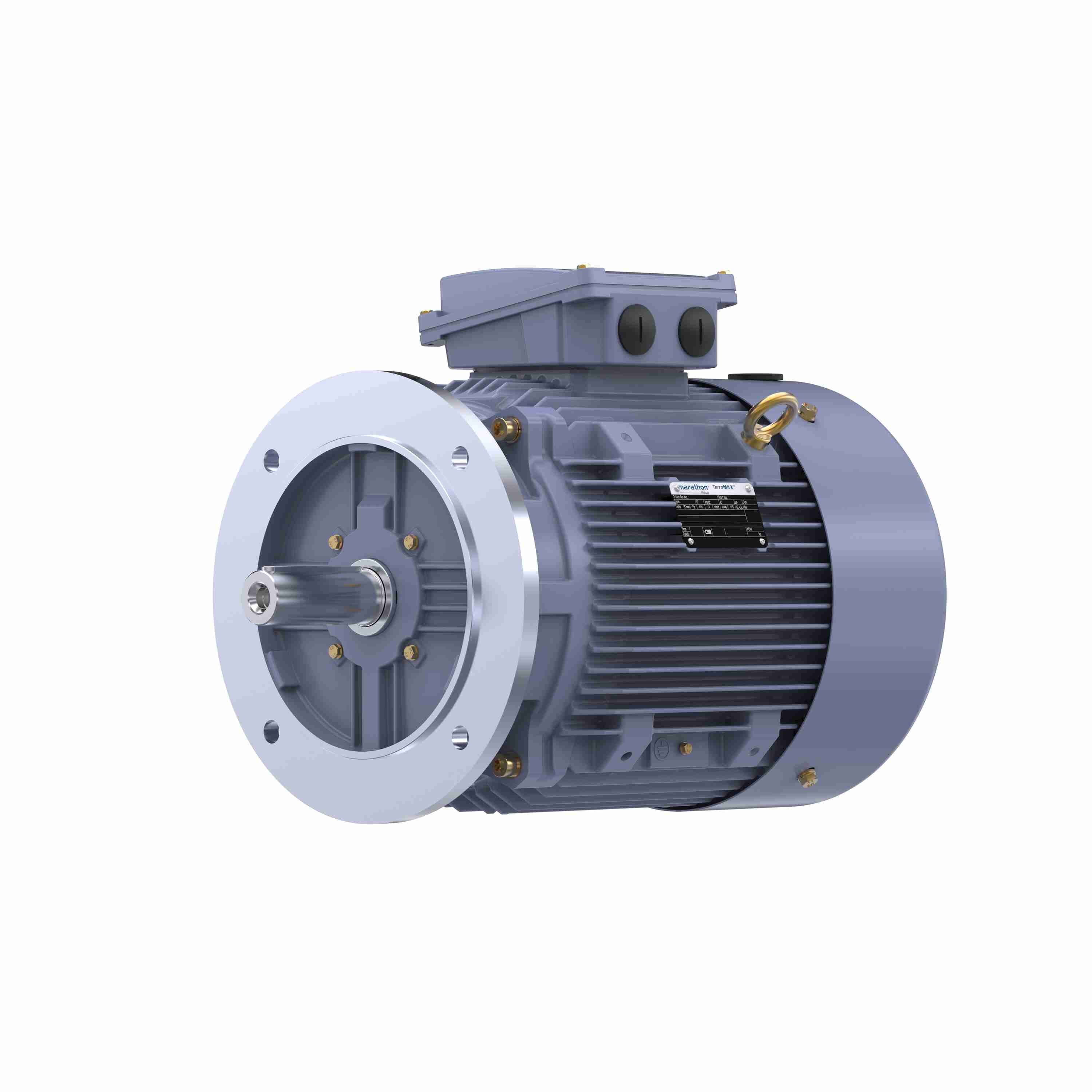 Marathon Electric IE3, 7.5kW, DUST IGNITION PROOF MOTORS, 3 phase, 6 Pole, 400V, 976RPM, 50Hz, 89.1%, 160M Frame, TEFC