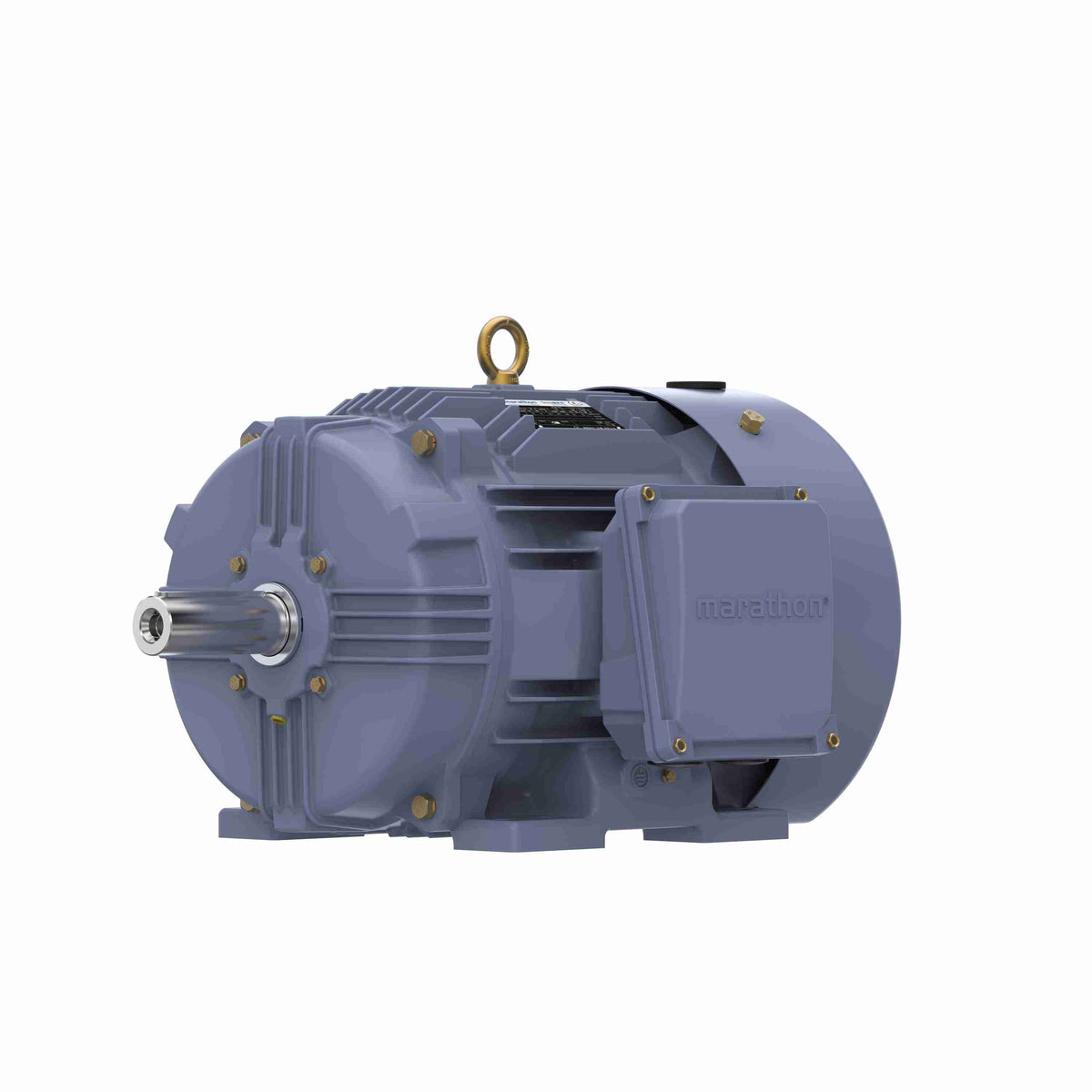 Marathon Electric Cast Iron Motor, 10 HP, 3 Ph, 50 Hz, 380 V, 1000 RPM, 160M Frame, TEFC