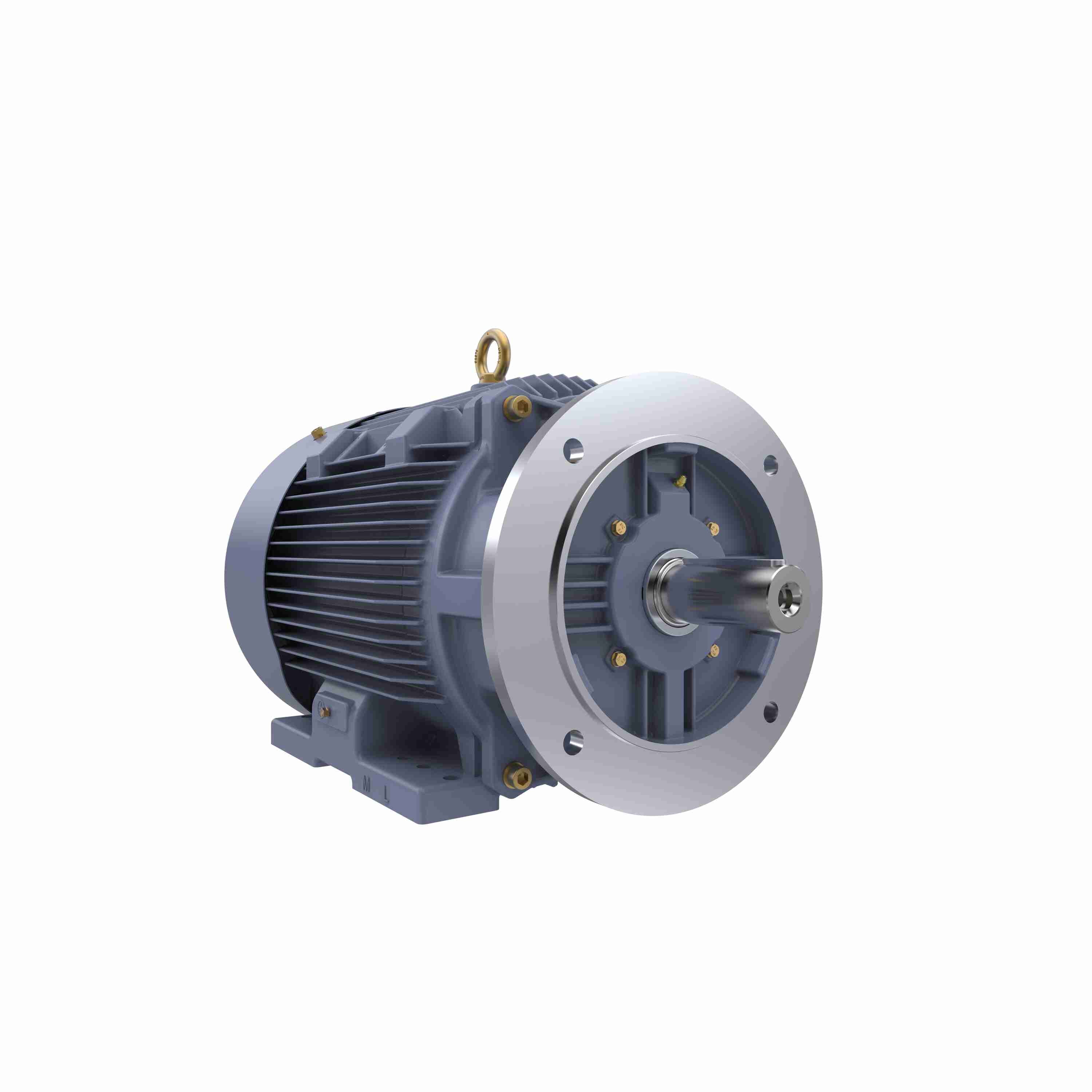 Marathon Electric Cast Iron Motor, 30 HP, 3 Ph, 50 Hz, 400 V, 1500 RPM, 180L Frame, TEFC