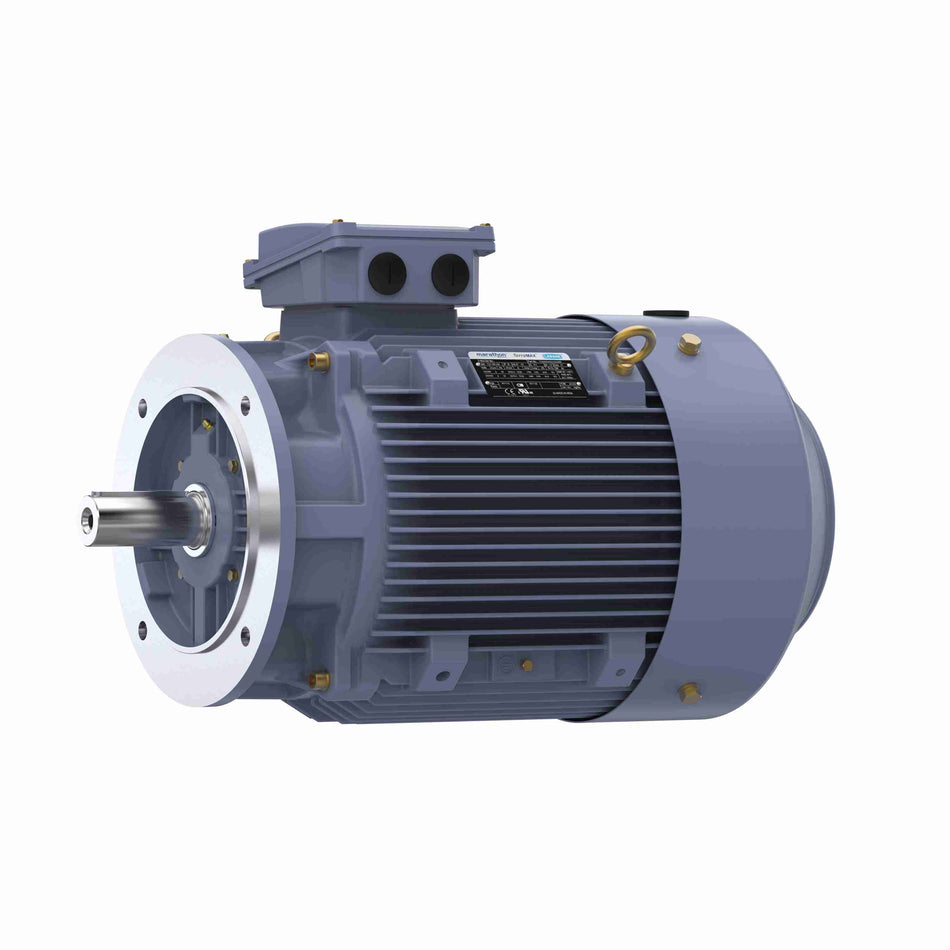 Marathon Electric Crop Dryer Motor, 7.50 HP, 1 Ph, 60 Hz, 230 V, 1800 & 1800 RPM, 215TZ Frame, TEFC