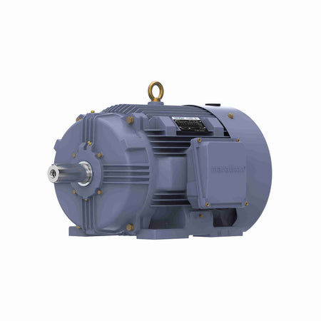 Marathon Electric Cast Iron Motor, 15 HP, 3 Ph, 50 Hz, 380 V, 750 RPM, 180L Frame, TEFC