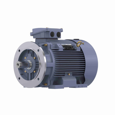Marathon Electric Cast Iron Motor, 15 HP, 3 Ph, 50 Hz, 380 V, 750 RPM, 180L Frame, TEFC