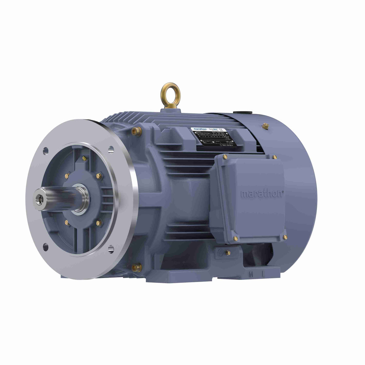 Marathon Electric Cast Iron Motor, 20 HP, 3 Ph, 50 Hz, 380 V, 1000 RPM, 180L Frame, TEFC