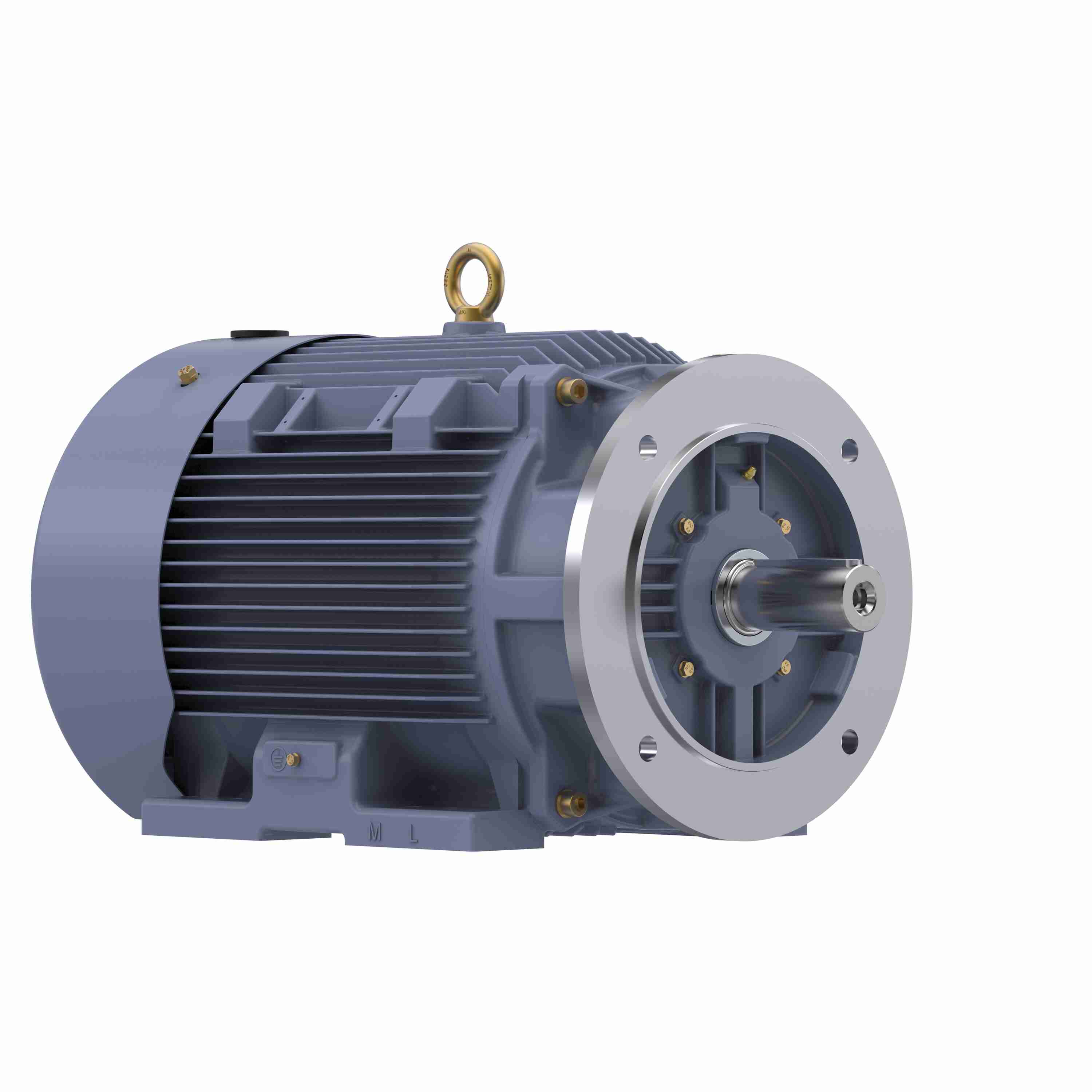 Marathon Electric Cast Iron Motor, 30 HP, 3 Ph, 50 Hz, 380 V, 1500 RPM, 180L Frame, TEFC