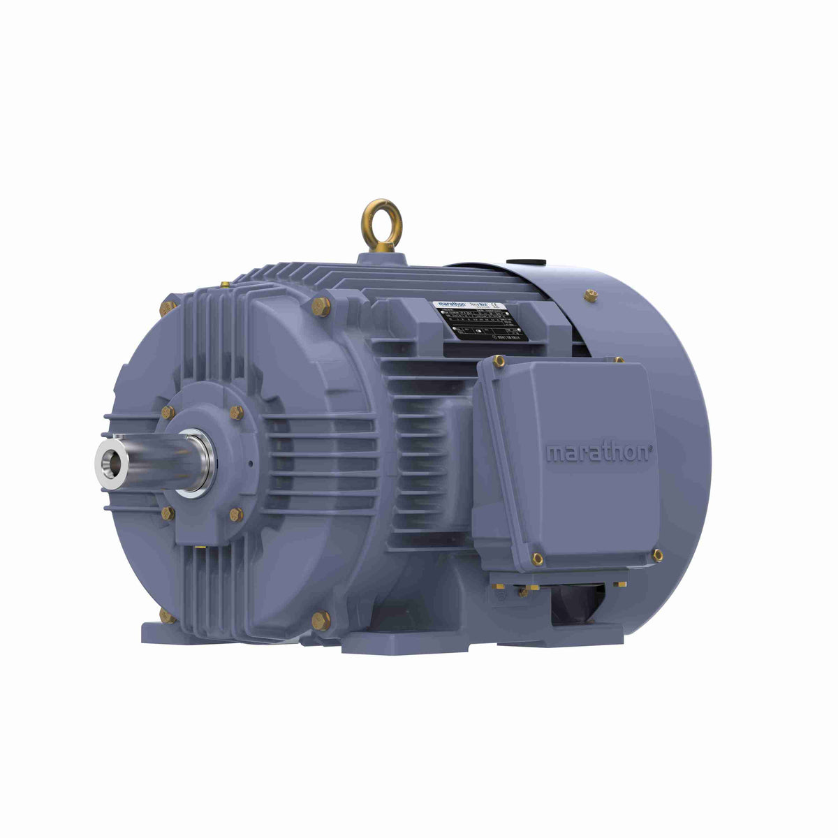 Marathon Electric Cast Iron Motor, 50 HP, 3 Ph, 50 Hz, 380 V, 3000 RPM, 200L Frame, TEFC