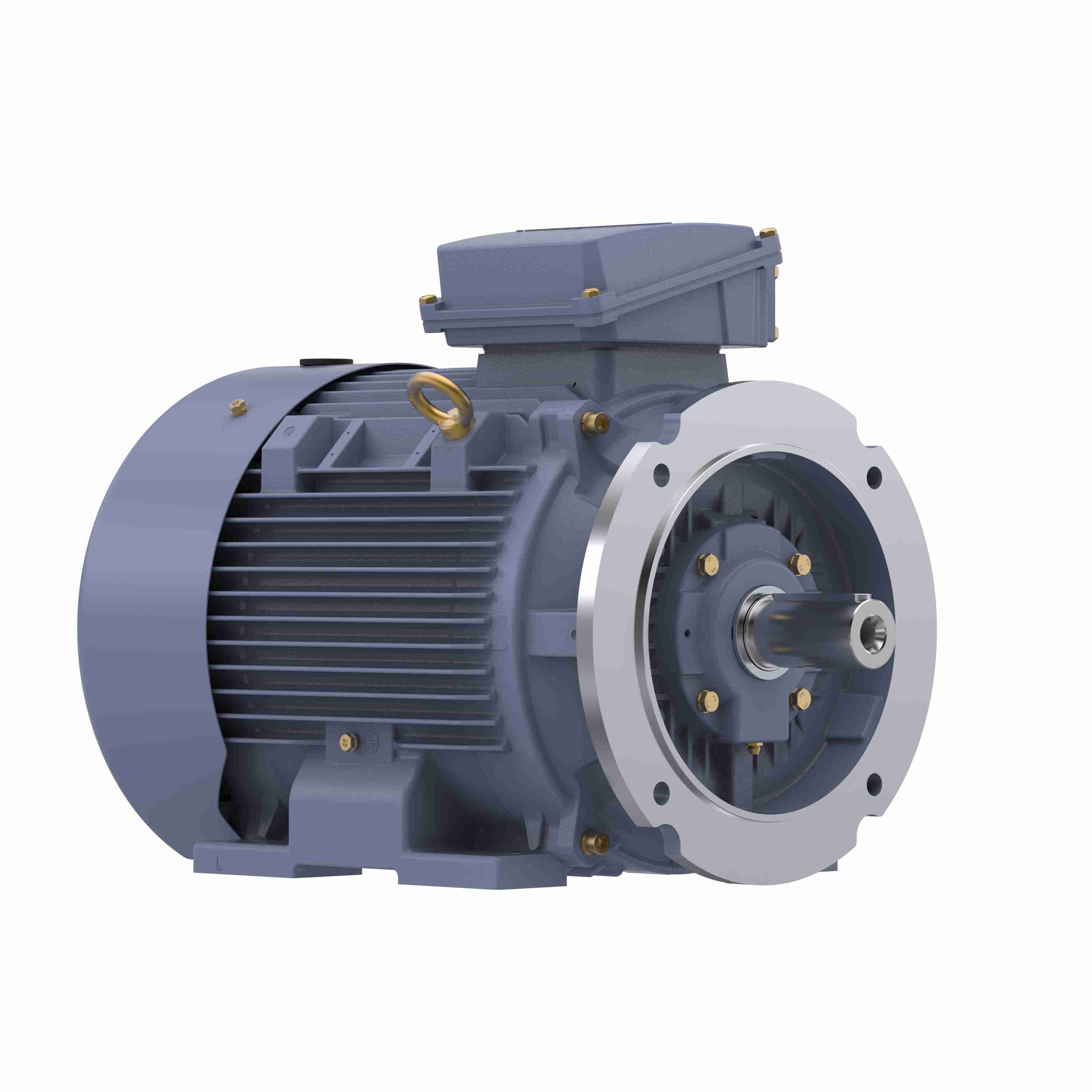 Marathon Electric Cast Iron Motor, 40 HP, 3 Ph, 50 Hz, 380 V, 1500 RPM, 200L Frame, TEFC