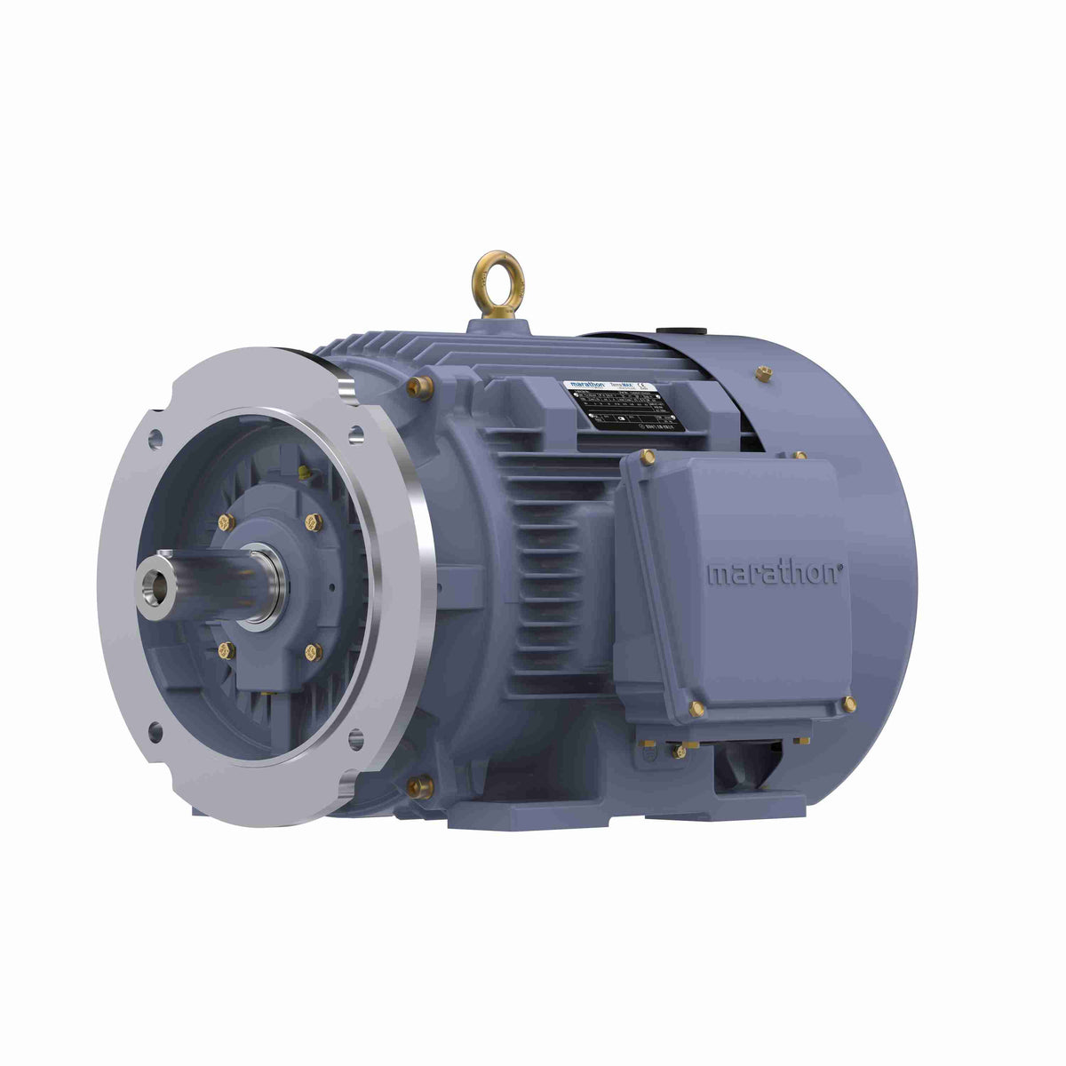 Marathon Electric Cast Iron Motor, 20 HP, 3 Ph, 50 Hz, 380 V, 750 RPM, 200L Frame, TEFC
