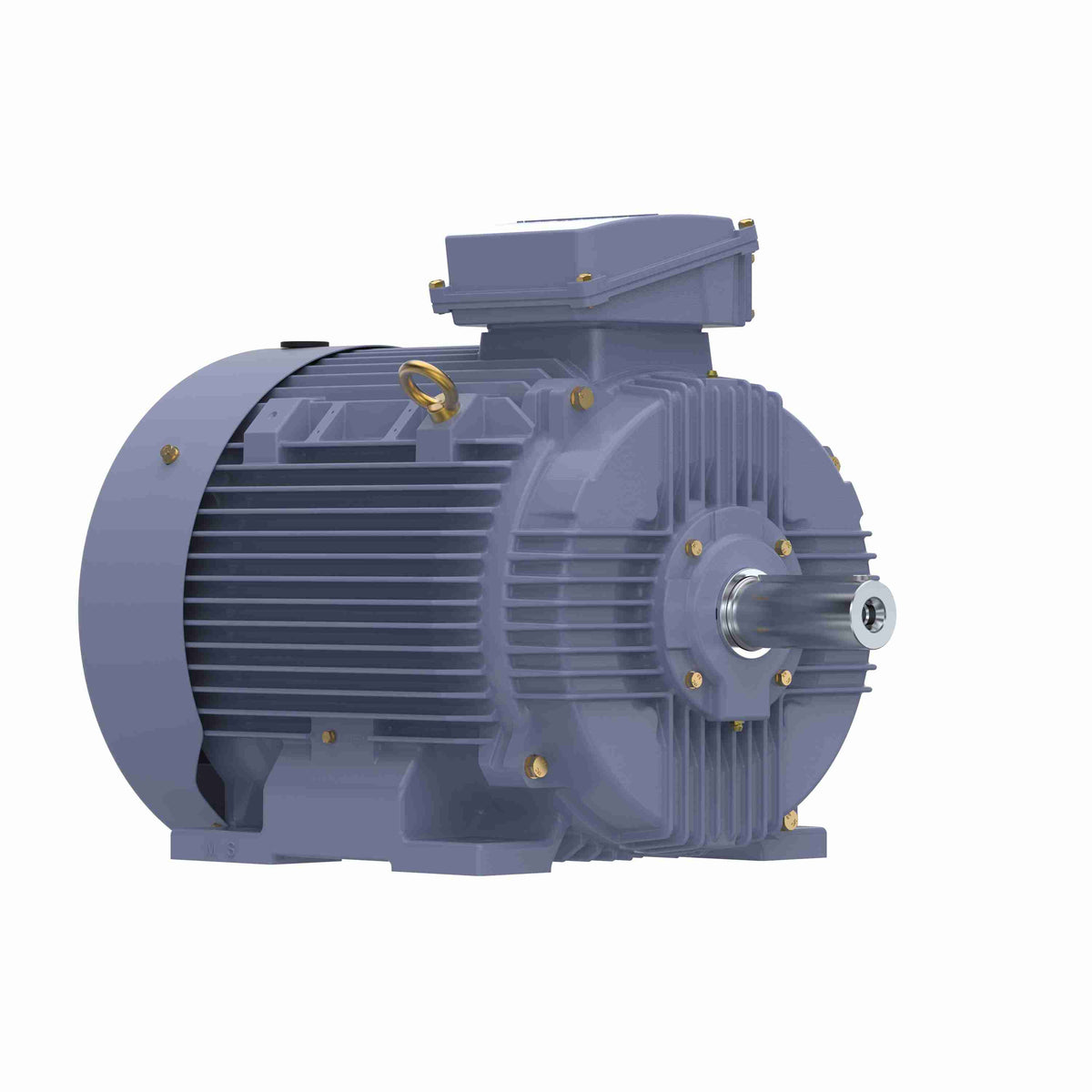 Marathon Electric Cast Iron Motor, 60 HP, 3 Ph, 50 Hz, 380 V, 1500 RPM, 225M Frame, TEFC