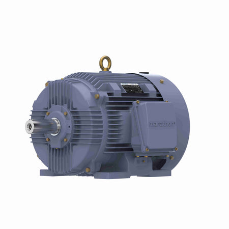 Marathon Electric Cast Iron Motor, 40 HP, 3 Ph, 50 Hz, 380 V, 1000 RPM, 225M Frame, TEFC