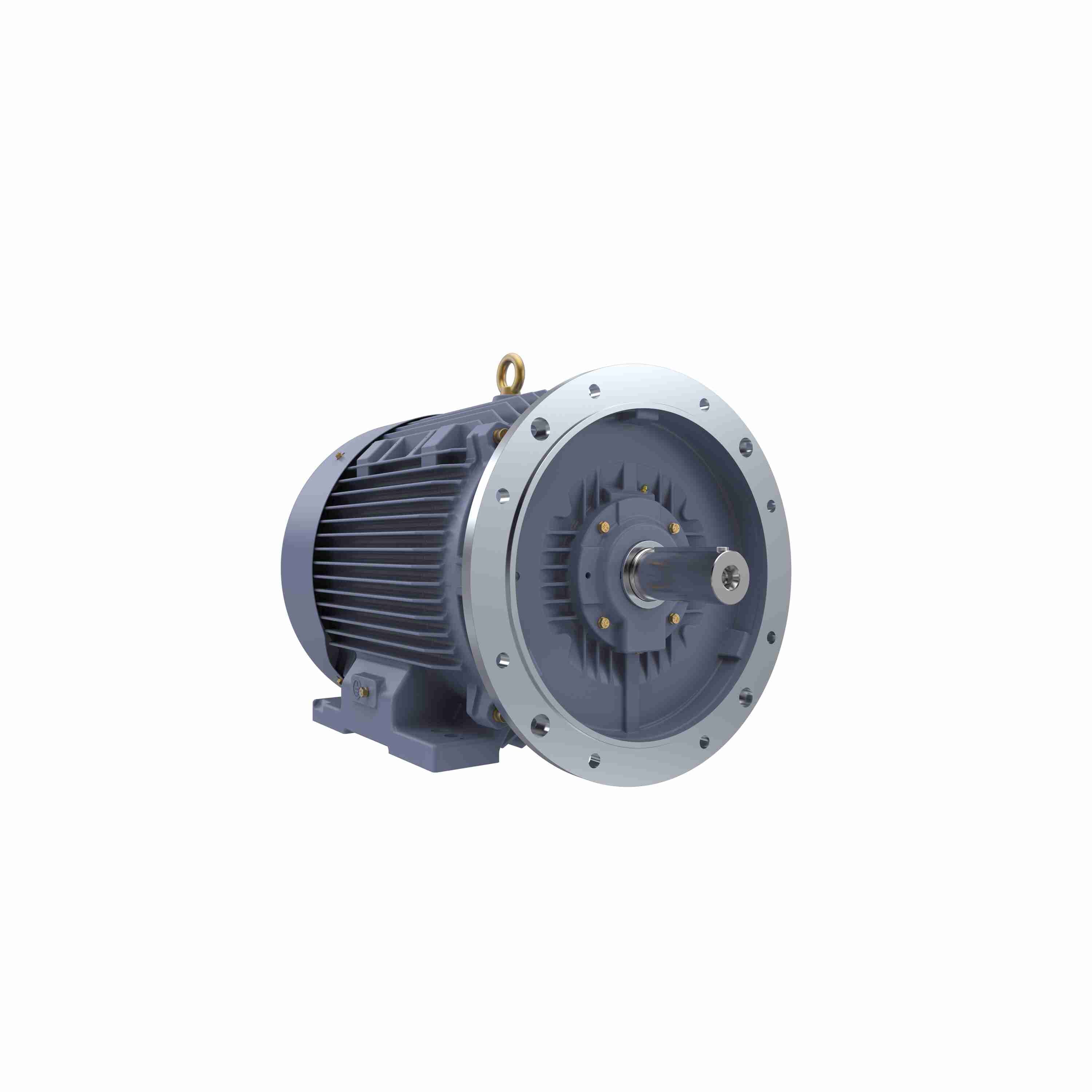 Marathon Electric Cast Iron Motor, 50 HP, 3 Ph, 50 Hz, 400 V, 1000 RPM, 250M Frame, TEFC