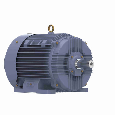 Marathon Electric Cast Iron Motor, 75 HP, 3 Ph, 50 Hz, 380 V, 1500 RPM, 250M Frame, TEFC