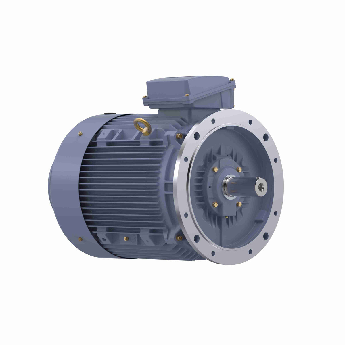 Marathon Electric Cast Iron Motor, 75 HP, 3 Ph, 50 Hz, 380 V, 1500 RPM, 250M Frame, TEFC