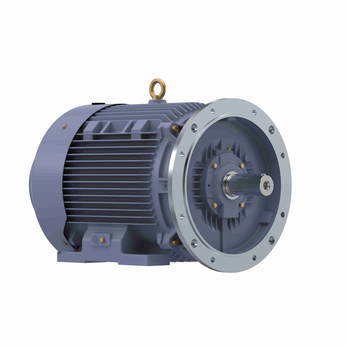 Marathon Electric Cast Iron Motor, 75 HP, 3 Ph, 50 Hz, 380 V, 1500 RPM, 250M Frame, TEFC