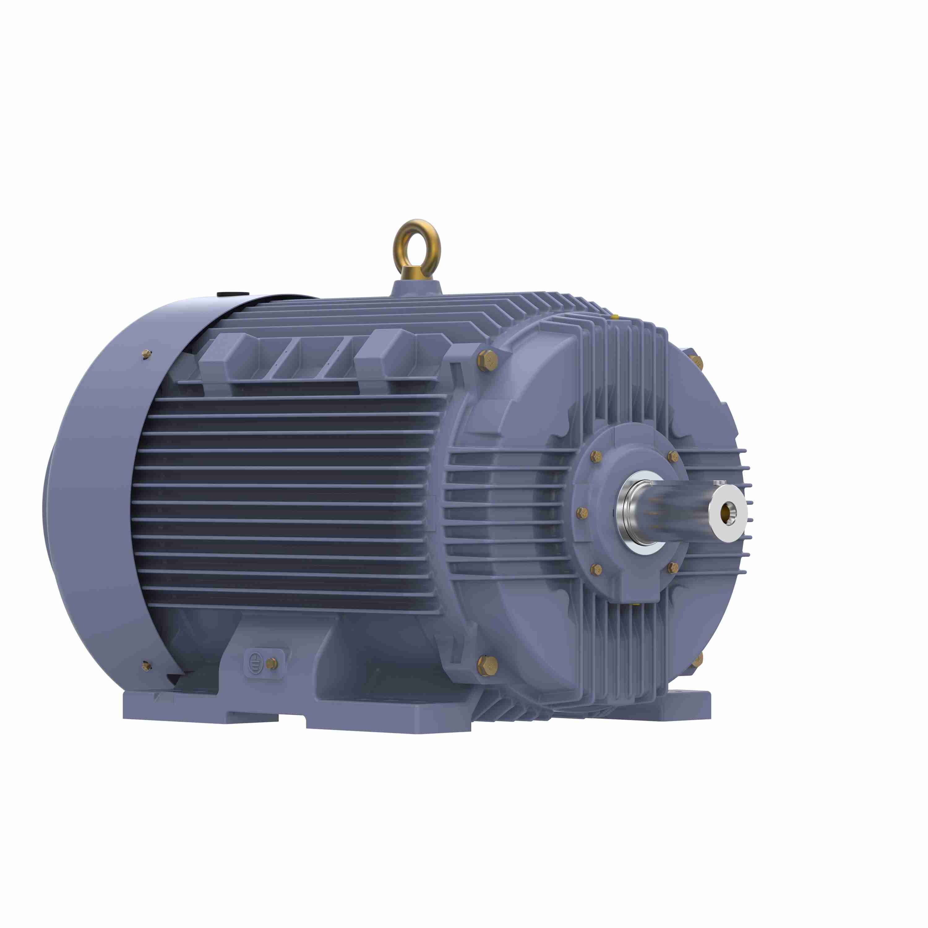 Marathon Electric Cast Iron Motor, 120 HP, 3 Ph, 50 Hz, 380 V, 1500 RPM, 280M Frame, TEFC