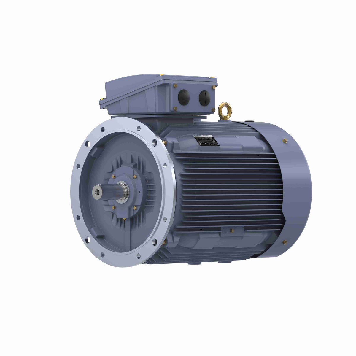 Marathon Electric Cast Iron Motor, 60 HP, 3 Ph, 50 Hz, 380 V, 750 RPM, 280M Frame, TEFC