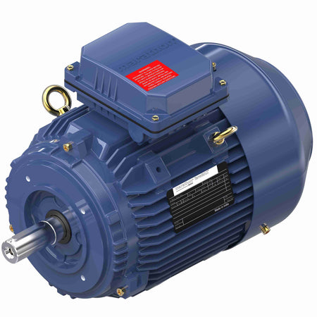 Marathon Electric Cast Iron Motor, 1.50 & 1 HP, 3 Ph, 60 & 50 Hz, 230/460 & 200/400 V, 1200 & 1000 RPM, 100L Frame, TEFC
