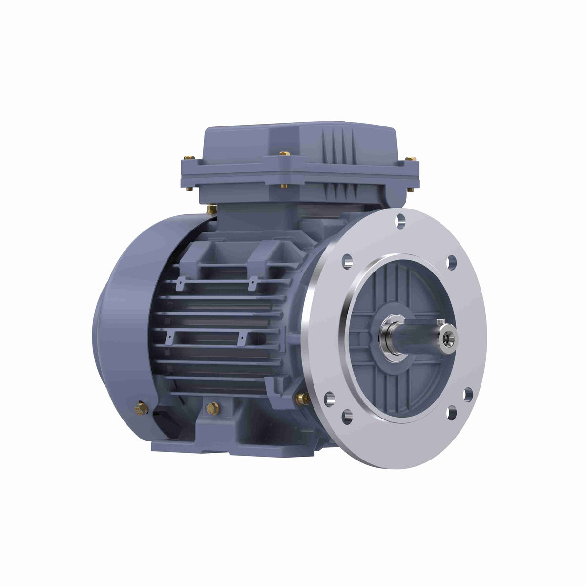 Marathon Electric Cast Iron Motor, 2 HP, 3 Ph, 50 Hz, 380 V, 1500 RPM, 90L Frame, TEFC