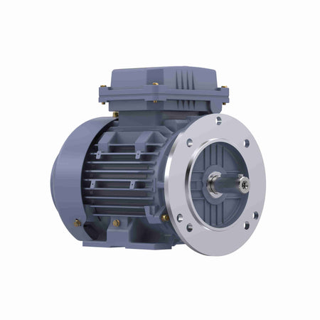 Marathon Electric Cast Iron Motor, 2 HP, 3 Ph, 50 Hz, 380 V, 1500 RPM, 90L Frame, TEFC
