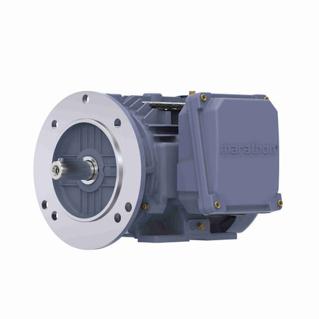 Marathon Electric Cast Iron Motor, 1.50 HP, 3 Ph, 50 Hz, 380 V, 1000 RPM, 90L Frame, TEFC