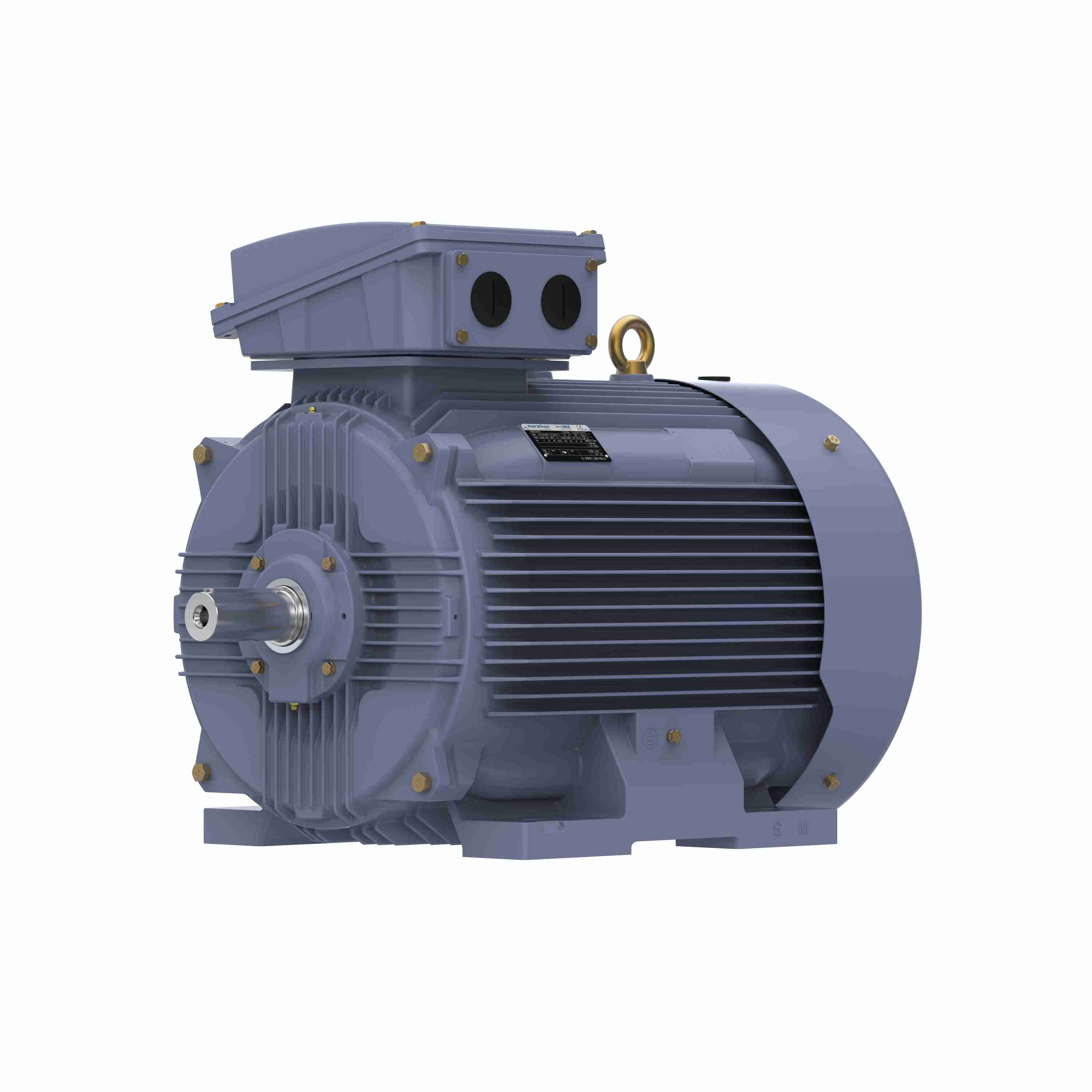 Marathon Electric Cast Iron Motor, 175 HP, 3 Ph, 50 Hz, 380 V, 1000 RPM, 315L Frame, TEFC
