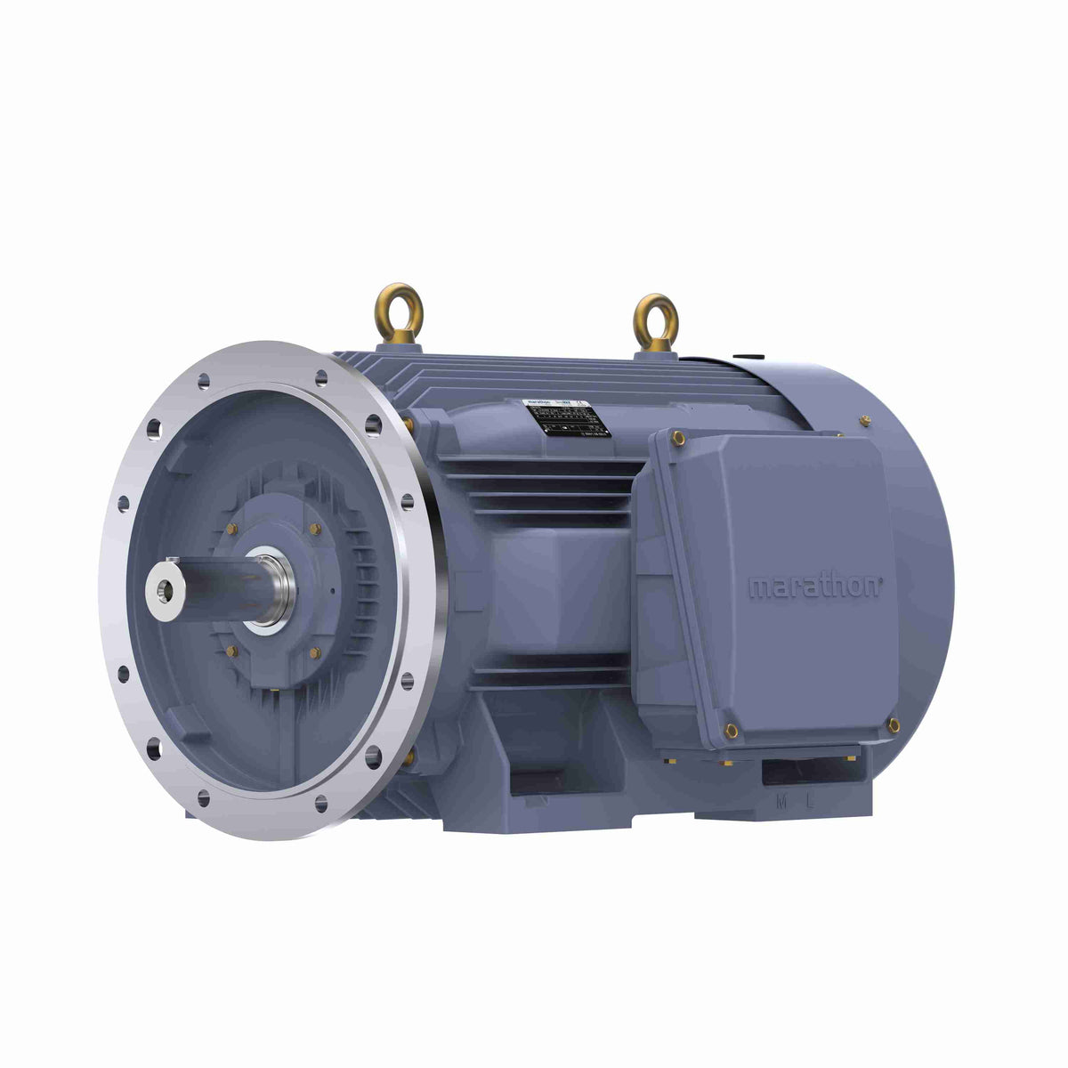 Marathon Electric Cast Iron Motor, 175 HP, 3 Ph, 50 Hz, 380 V, 3000 RPM, 315M Frame, TEFC