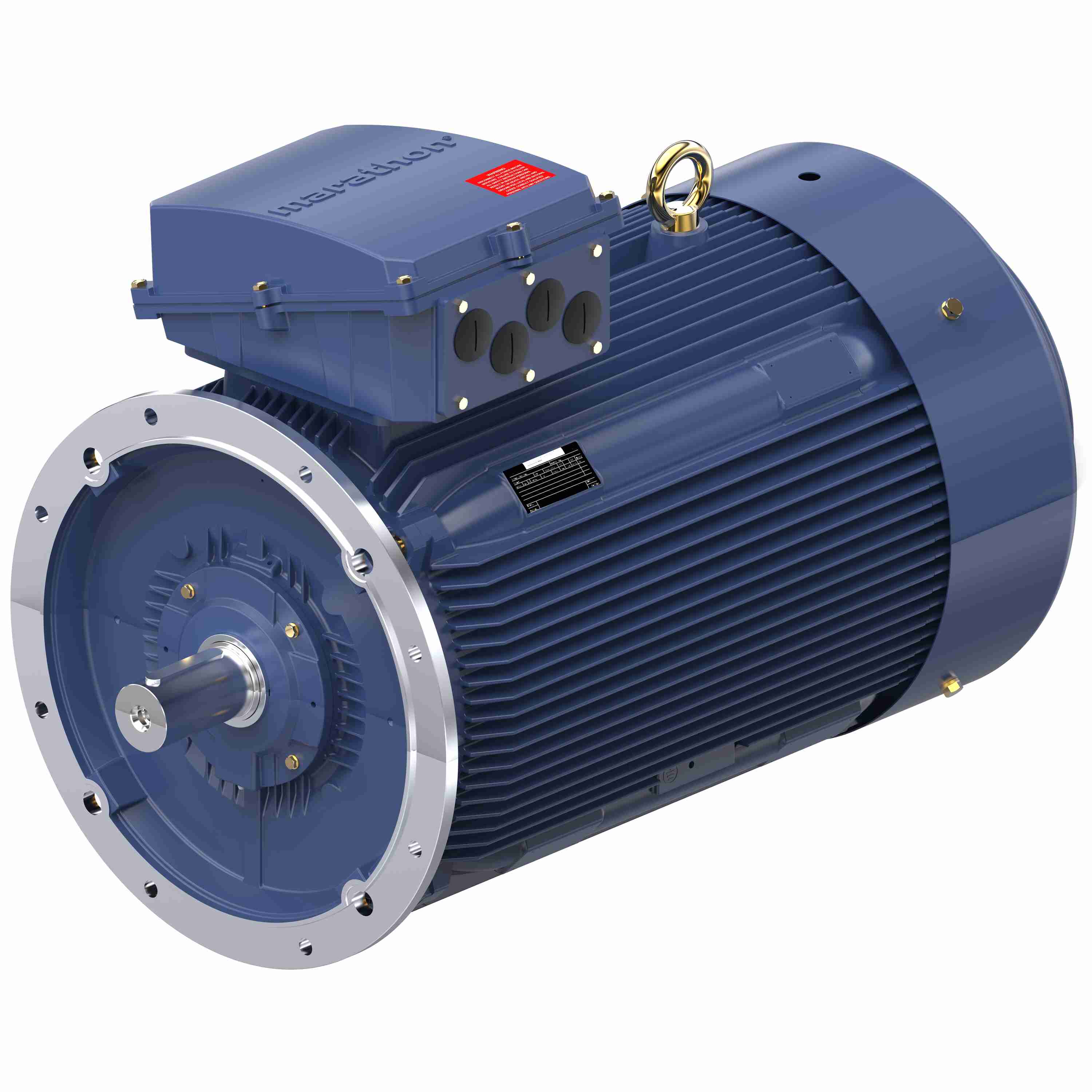 Marathon Electric Cast Iron Motor, 425 HP, 3 Ph, 50 Hz, 400 V, 1500 RPM, 355L Frame, TEFC
