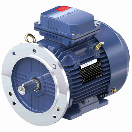 Marathon Electric Cast Iron Motor, 3 & 2 HP, 3 Ph, 60 & 50 Hz, 230/460 & 200/400 V, 1800 & 1500 RPM, 100L Frame, TEFC