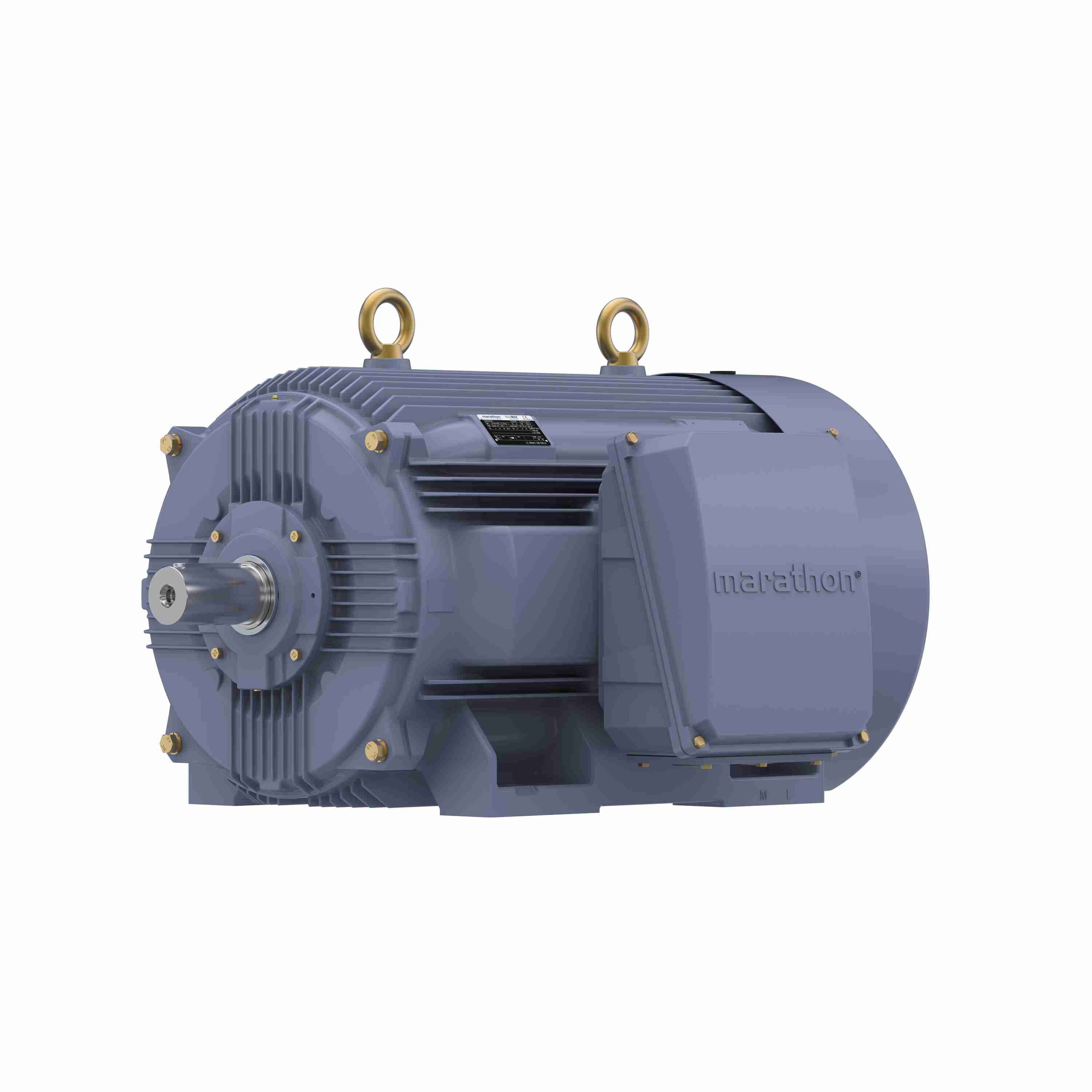 Marathon Electric Cast Iron Motor, 335 HP, 3 Ph, 50 Hz, 380 V, 3000 RPM, 355M Frame, TEFC