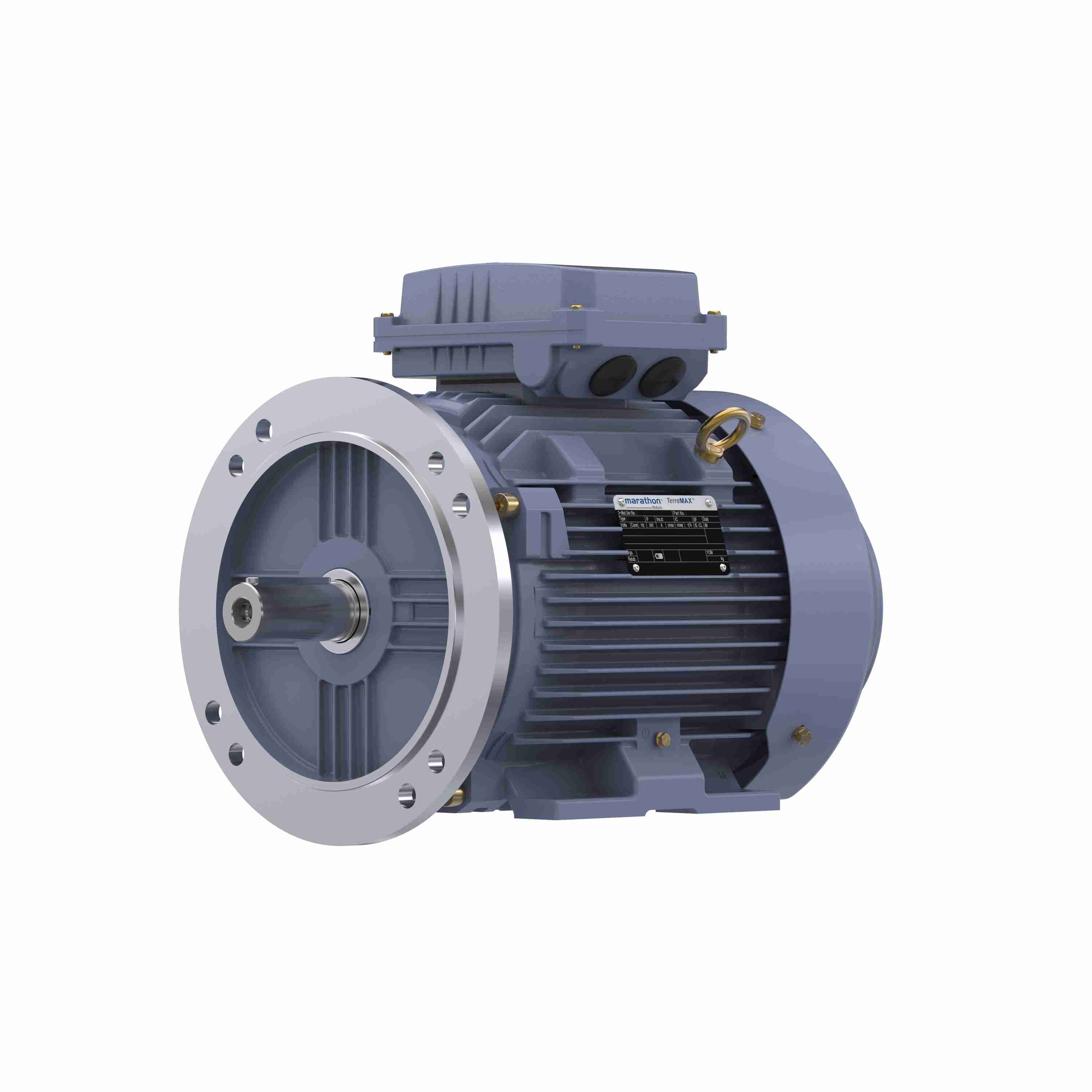Marathon Electric IE3, 5.5kW, DUST IGNITION PROOF MOTORS, 3 phase, 2 Pole, 400V, 2936RPM, 50Hz, 89.2%, 132S Frame, TEFC