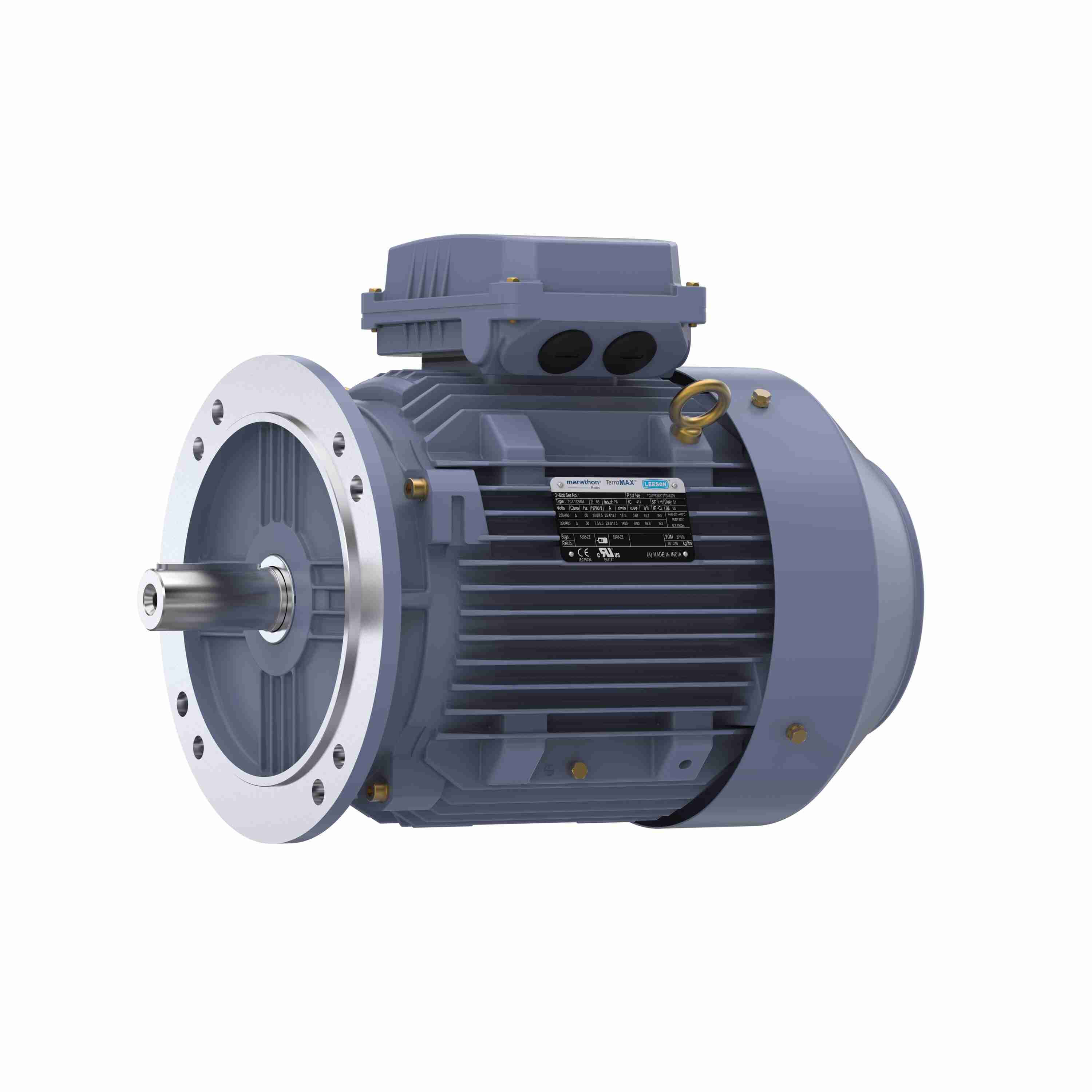 Marathon Electric 3KW-4HP,1200,TEFC,132S,3/60/230/460